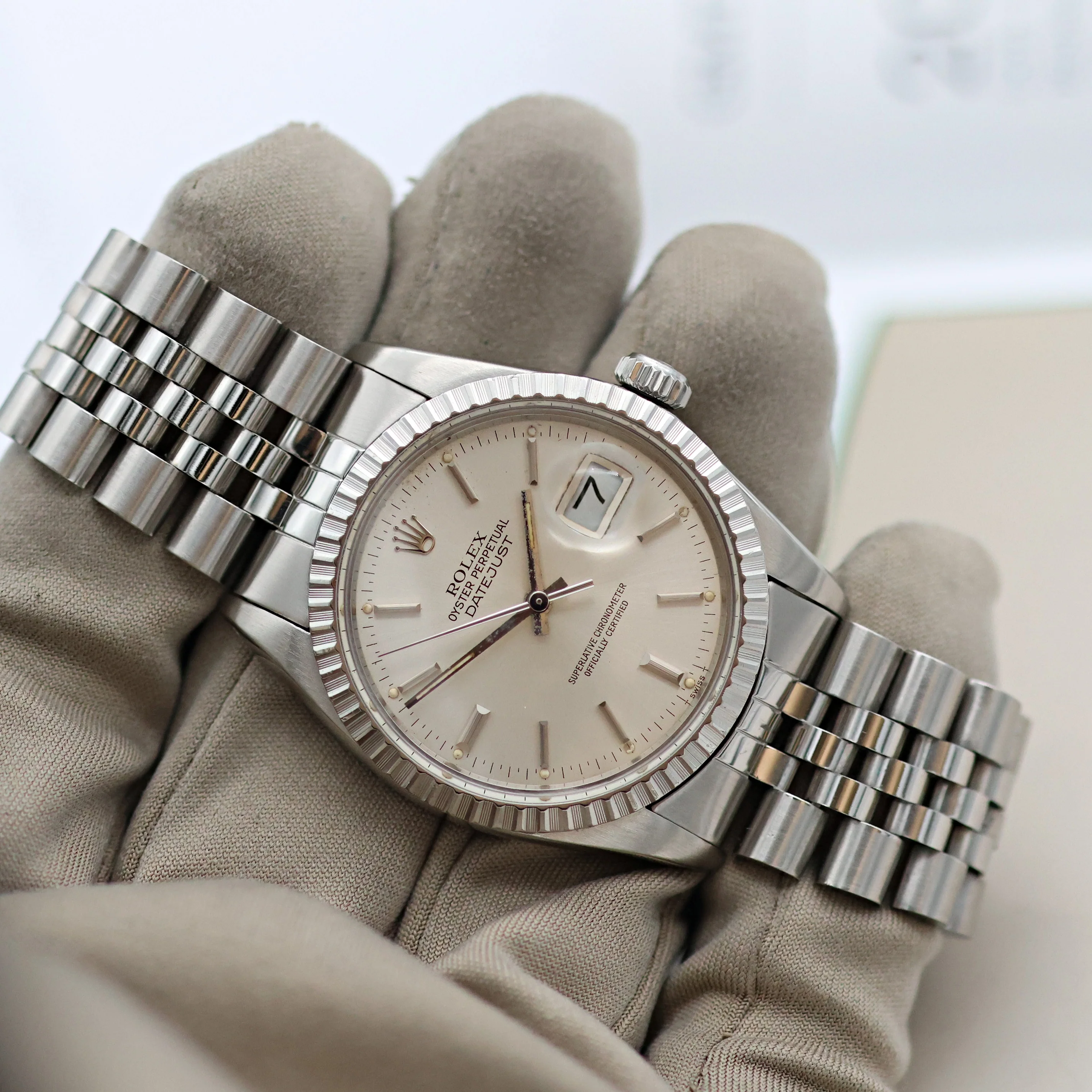 Rolex Datejust ref. 16030 - Jubilee Bracelet - Silver Dial V IV - Image 7