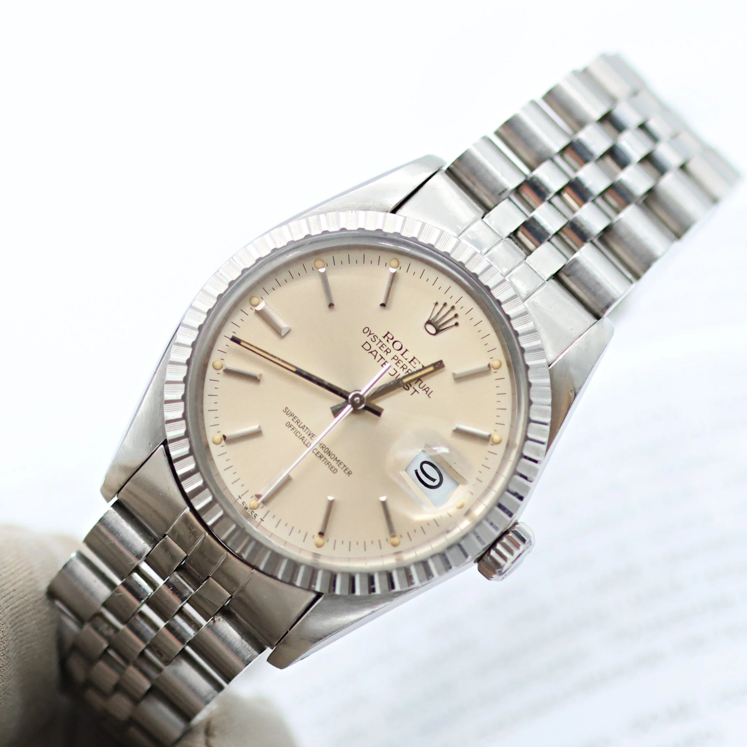Rolex Datejust ref. 16030 - Jubilee Bracelet - Silver Dial VIII - Image 10