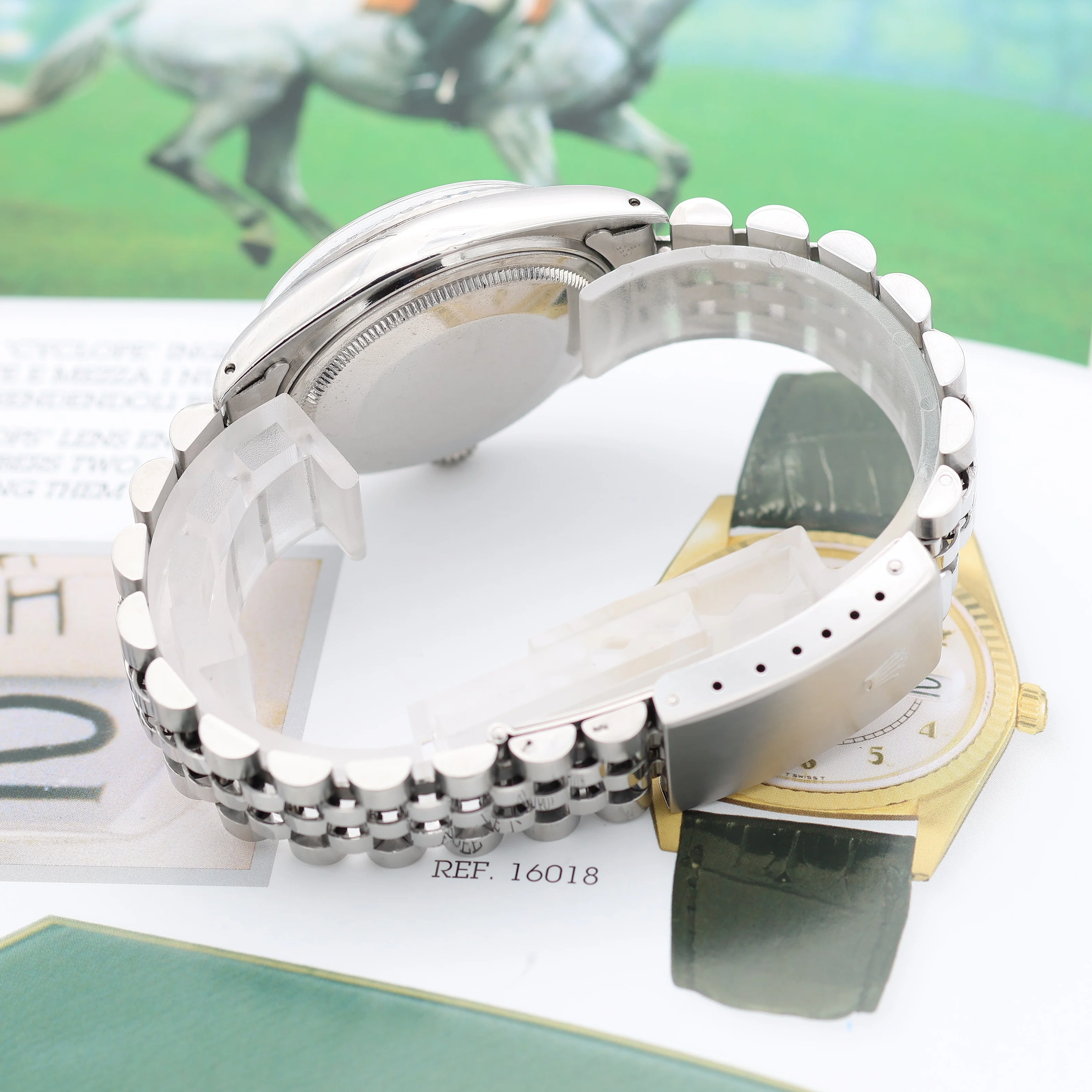 Rolex Datejust ref. 16030 - Jubilee Bracelet - White Buckley Dial - Image 7