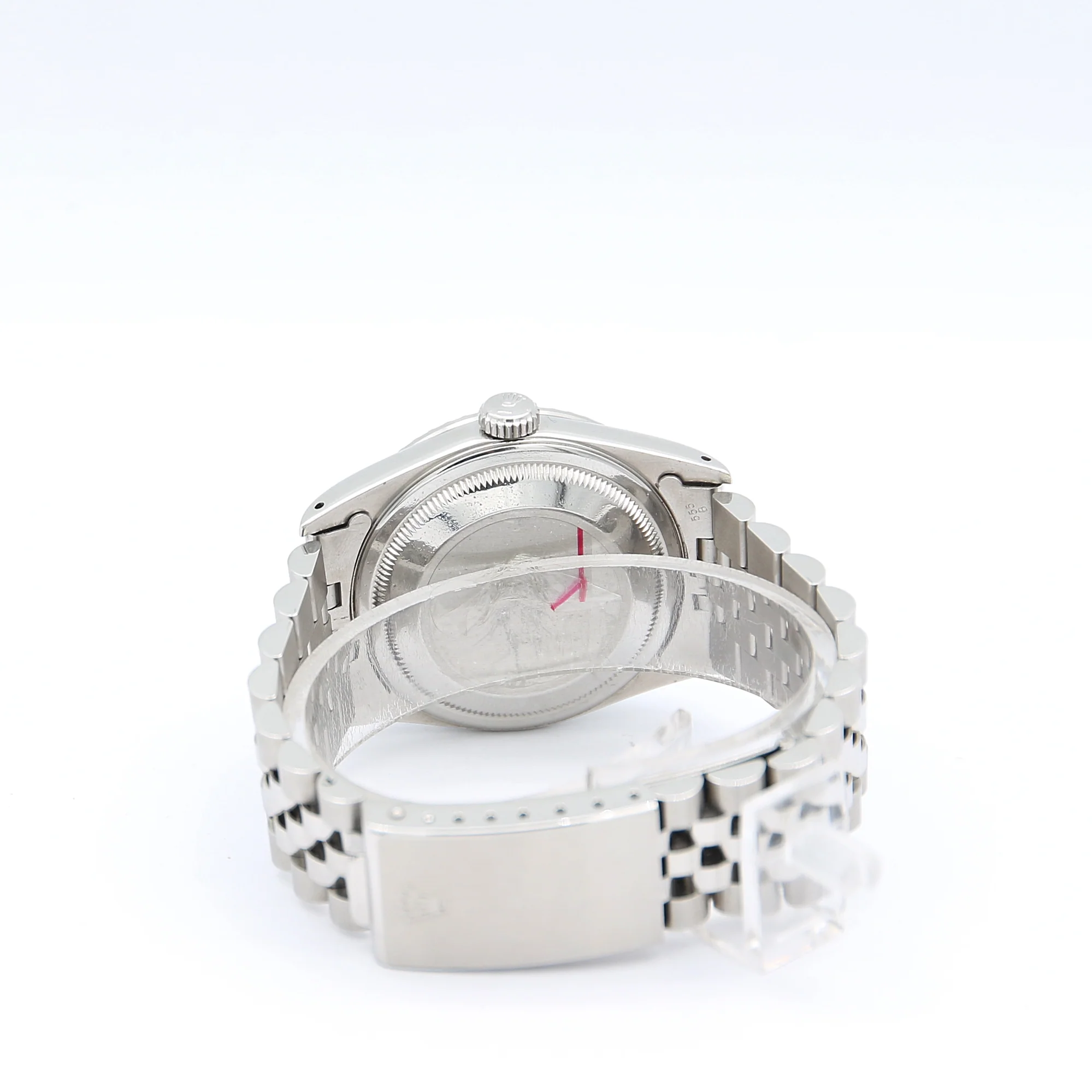 Rolex Datejust ref. 16220 Grey Roman Dial Jubilee Bracelet - Image 5