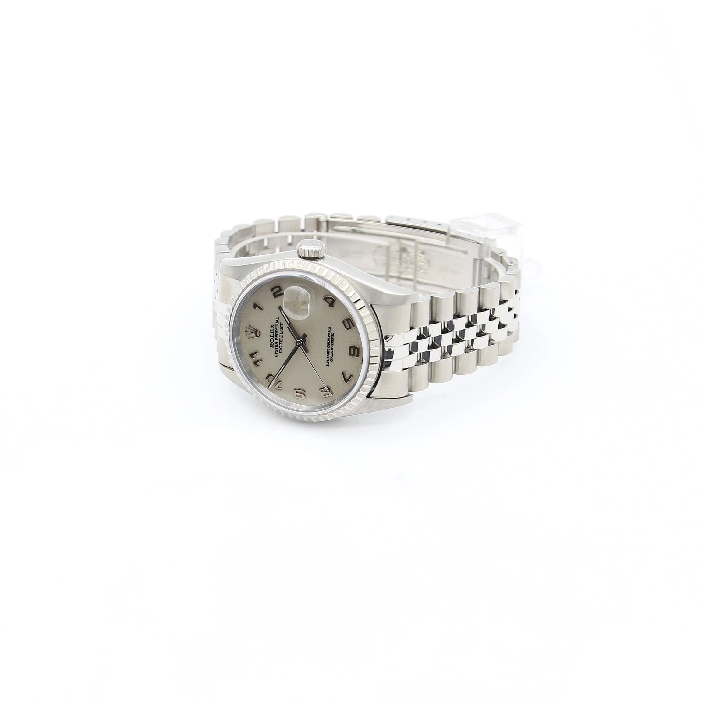 Rolex Datejust ref. 16220 Millennary Dial Jubilee Bracelet - Full Set - Image 5