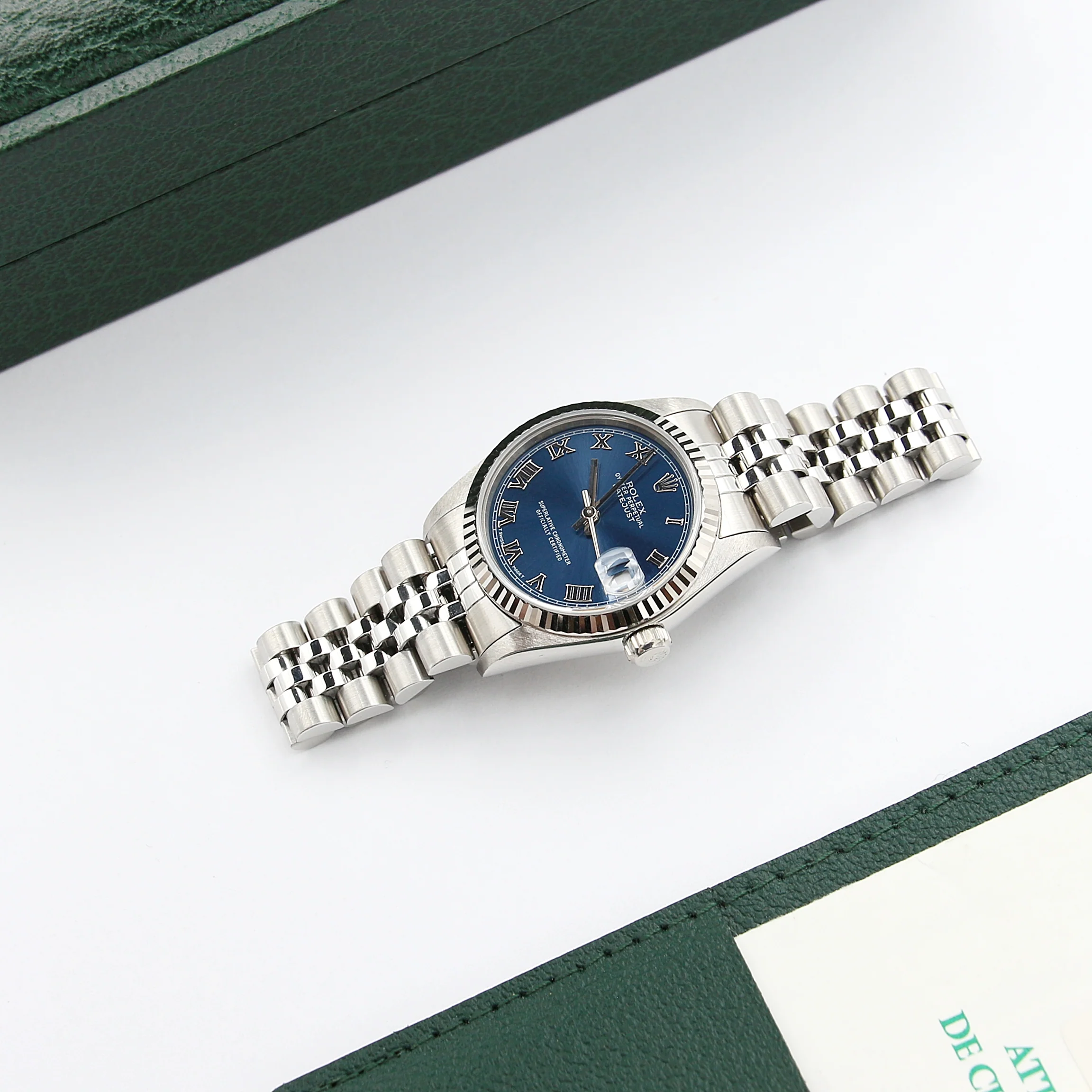 Rolex Datejust ref. 68274 Blue Dial - Jubilee bracelet - Full Set - Image 4