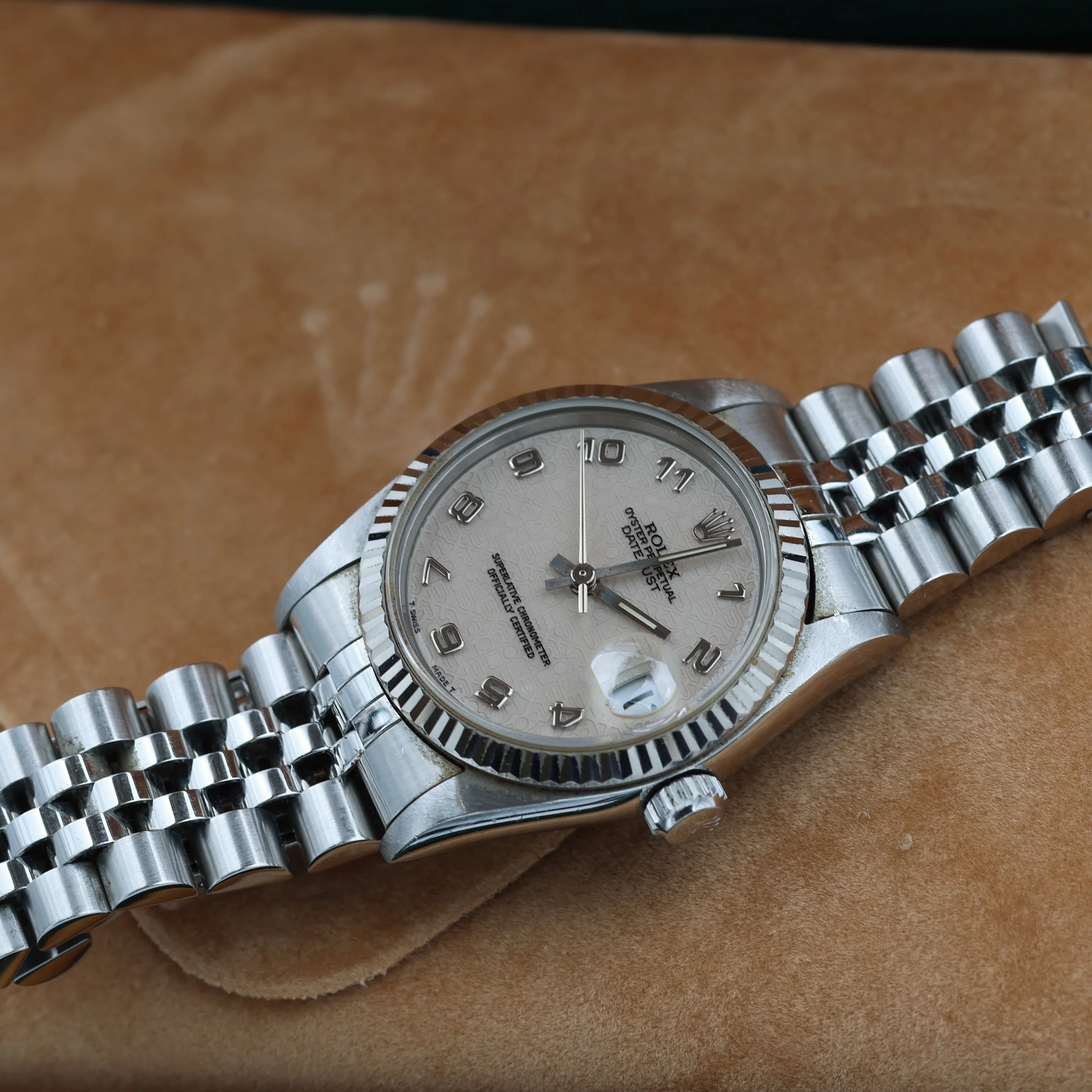 Rolex Datejust ref. 68274 Millennary Cream Dial - Jubilee Bracelet - Full Set - Image 5
