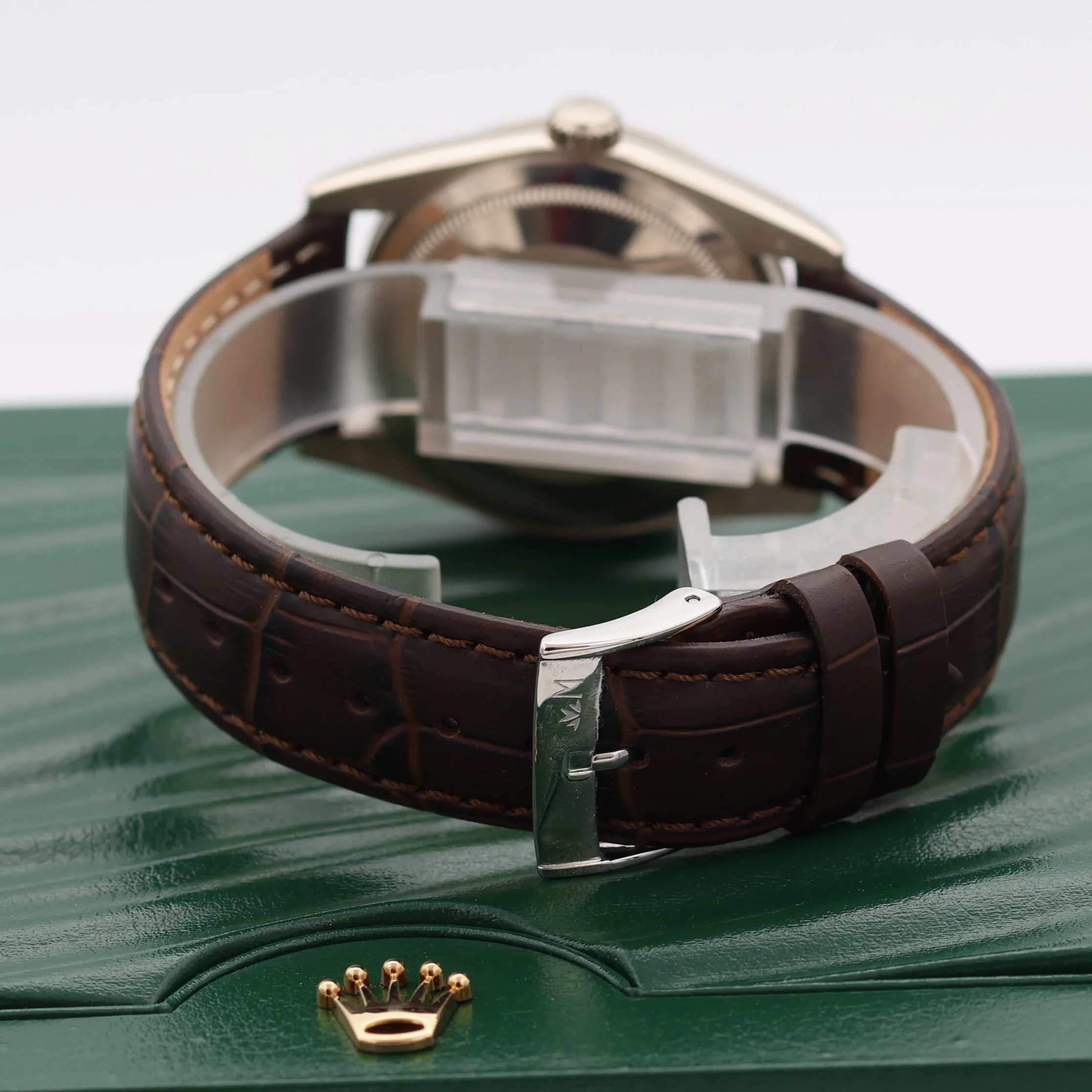 Rolex Day-Date 36 ref. 118239 Diamonds dial - Leather - Full Set - Image 20