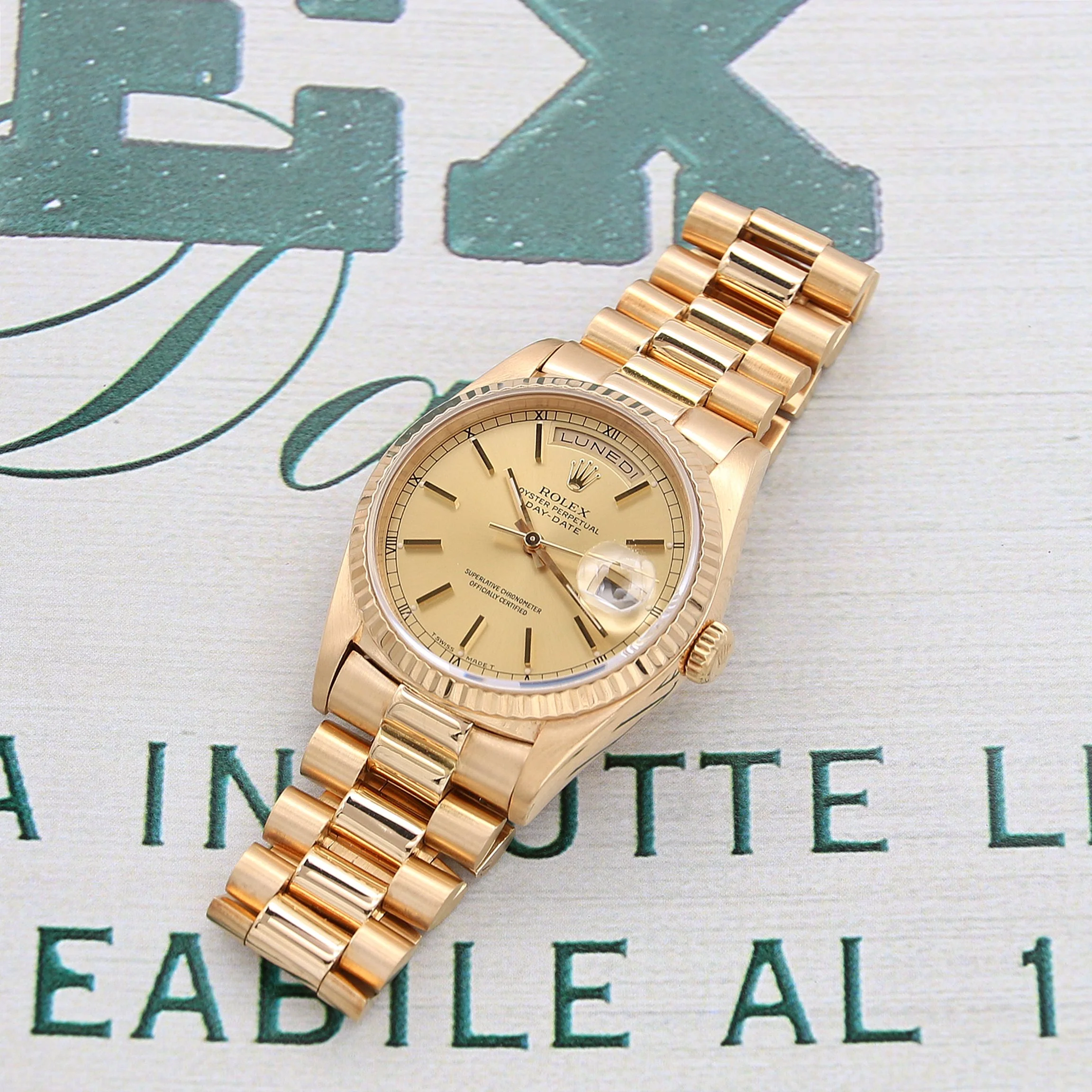 Rolex Day-Date 36 ref. 18038 - Champagne dial - Image 7