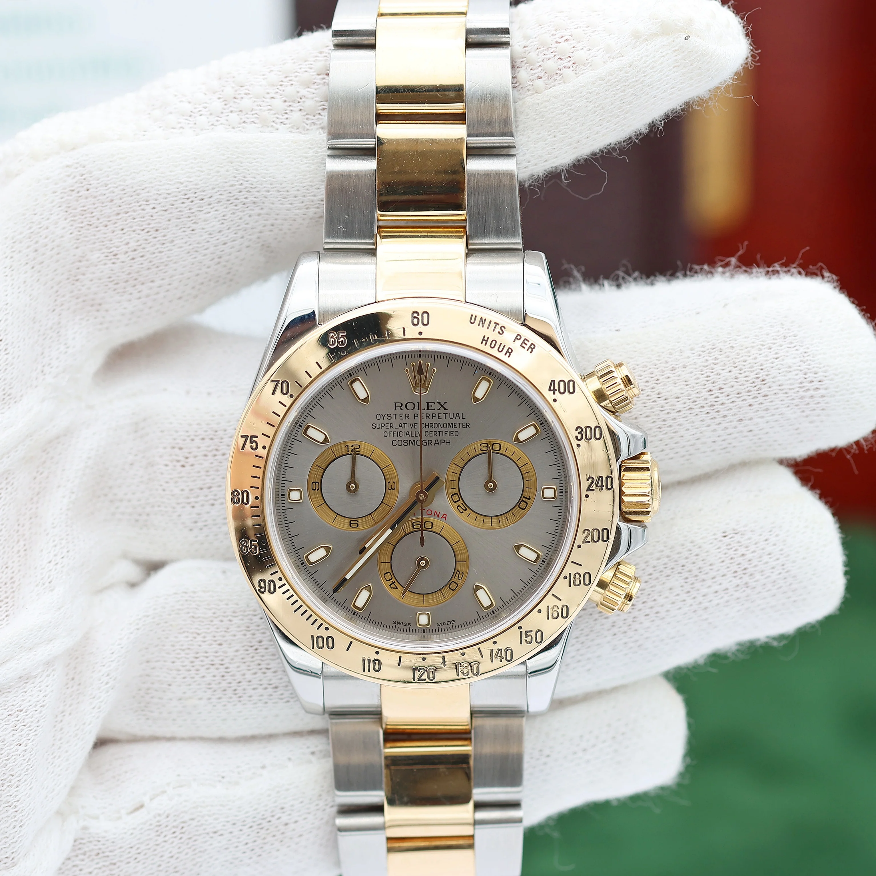 Rolex Daytona 116523 - Grey Dial - Full Set - Image 3