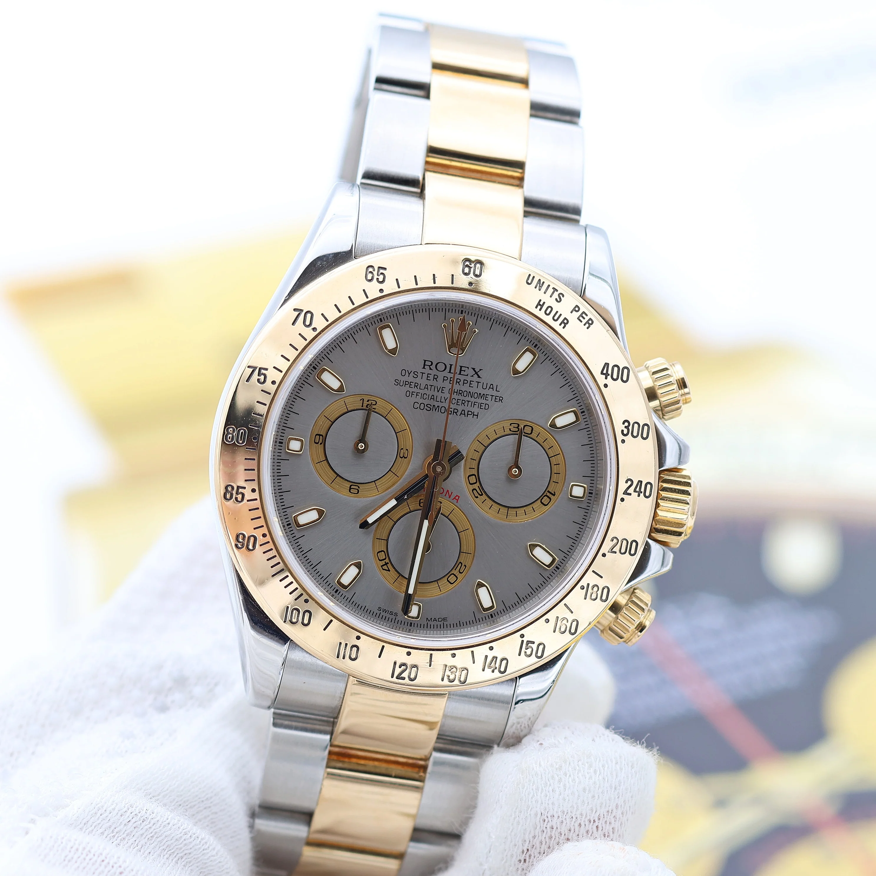 Rolex Daytona 116523 - Grey Dial - Full Set - Image 4