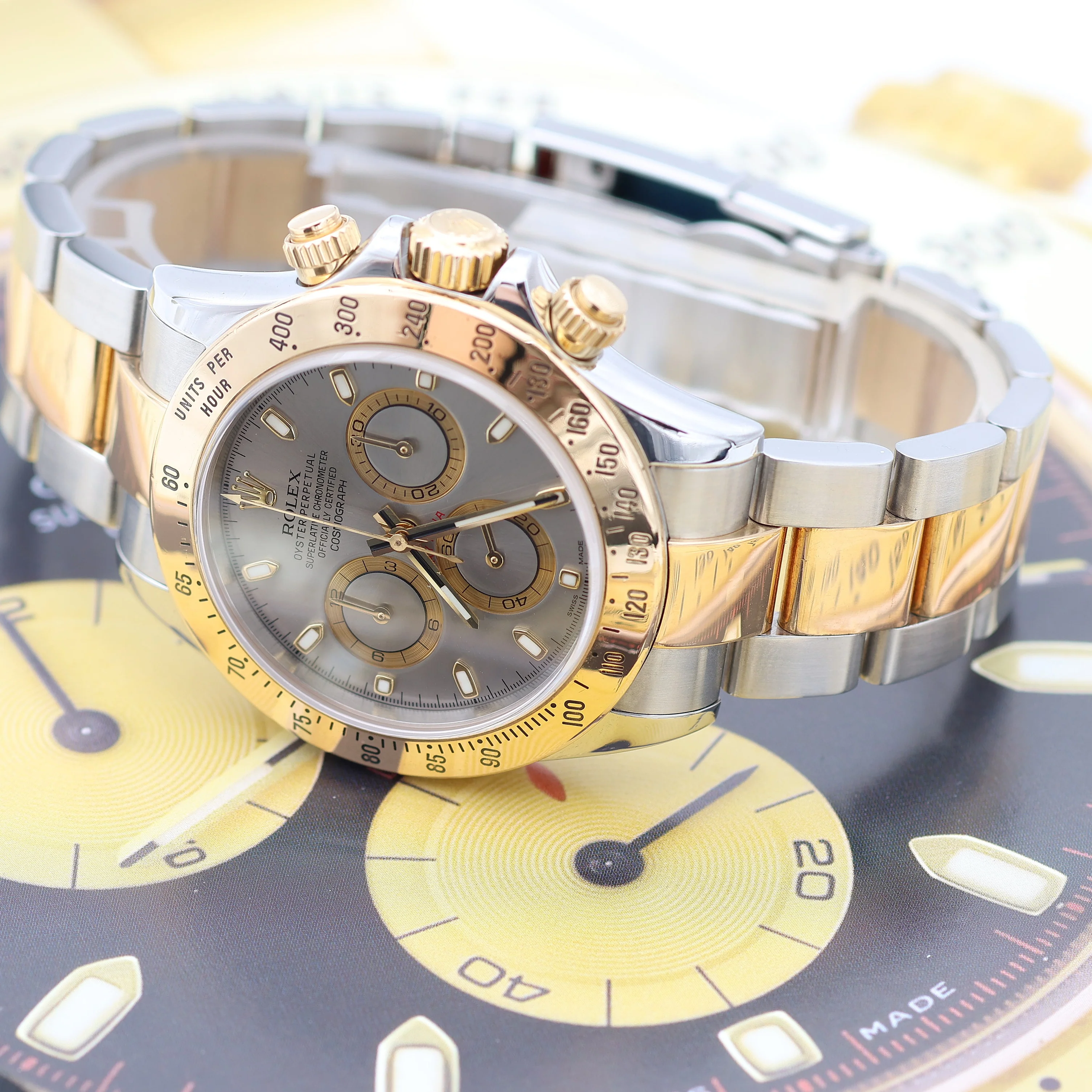 Rolex Daytona 116523 - Grey Dial - Full Set - Image 5