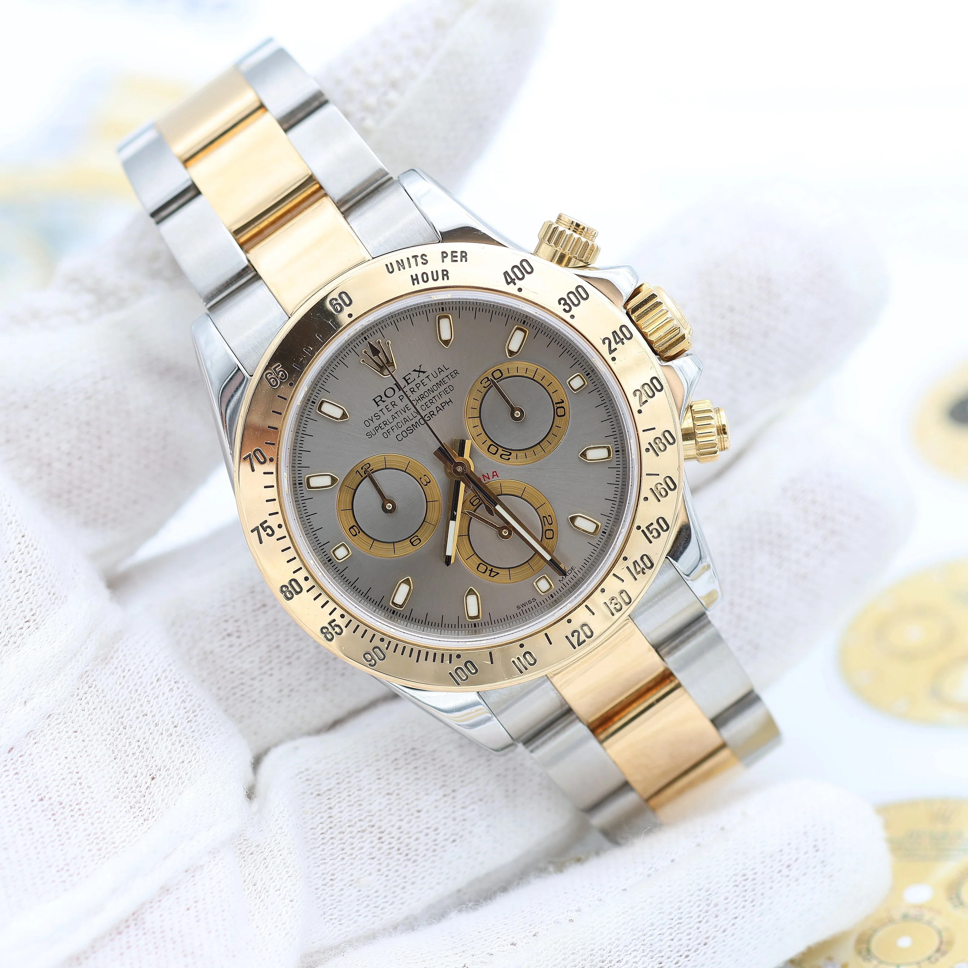 Rolex Daytona 116523 - Grey Dial - Full Set - Image 8