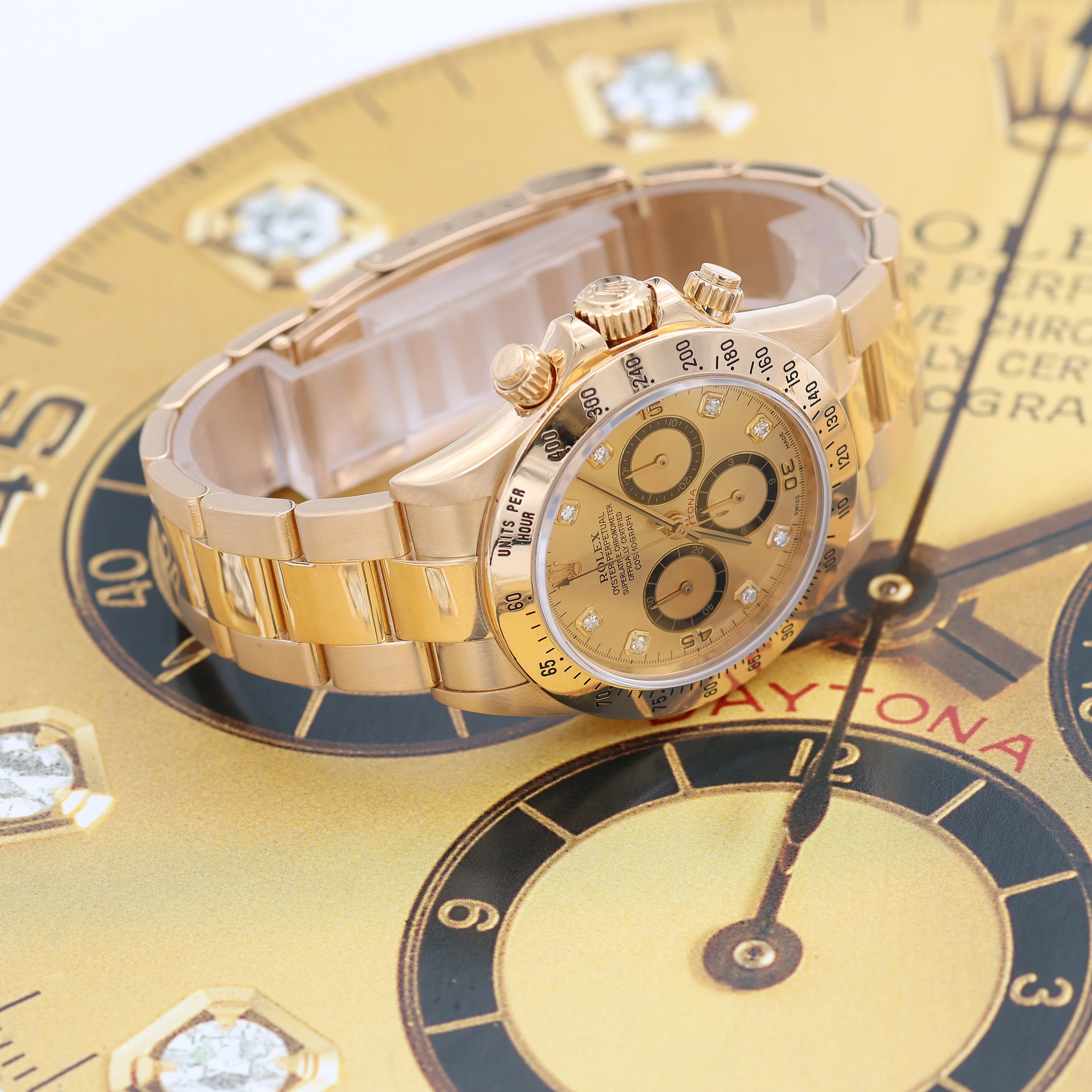 Rolex Daytona 16528 - Champagne Diamonds Dial - Image 10