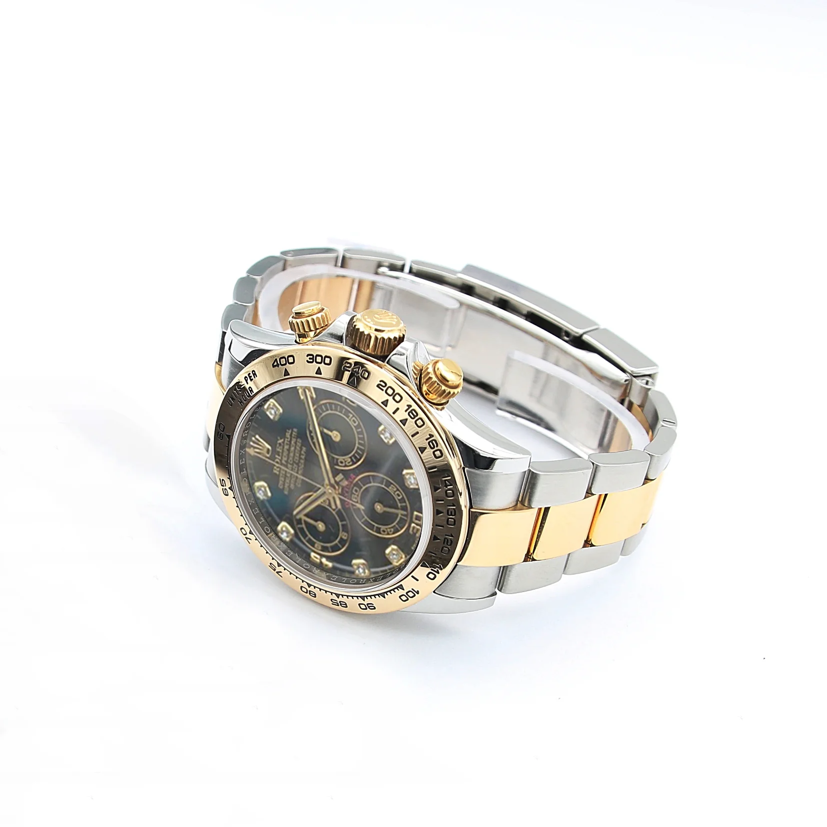 Rolex Daytona ref. 116503 steel/gold - Black Diamonds dial - Full Set - Image 6