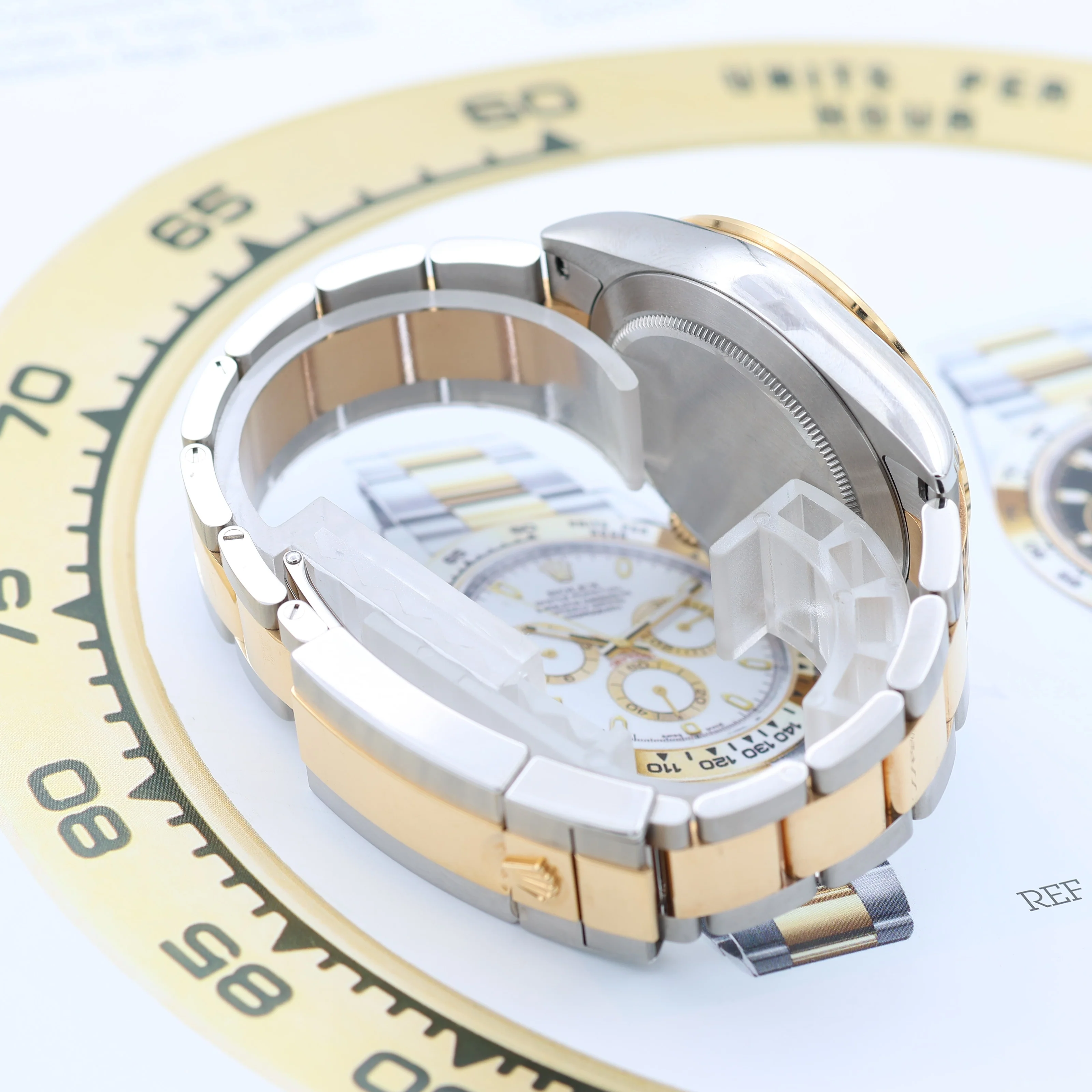 Rolex Daytona ref. 116503 steel/gold - White dial w/golden subs - Full Set - Image 10