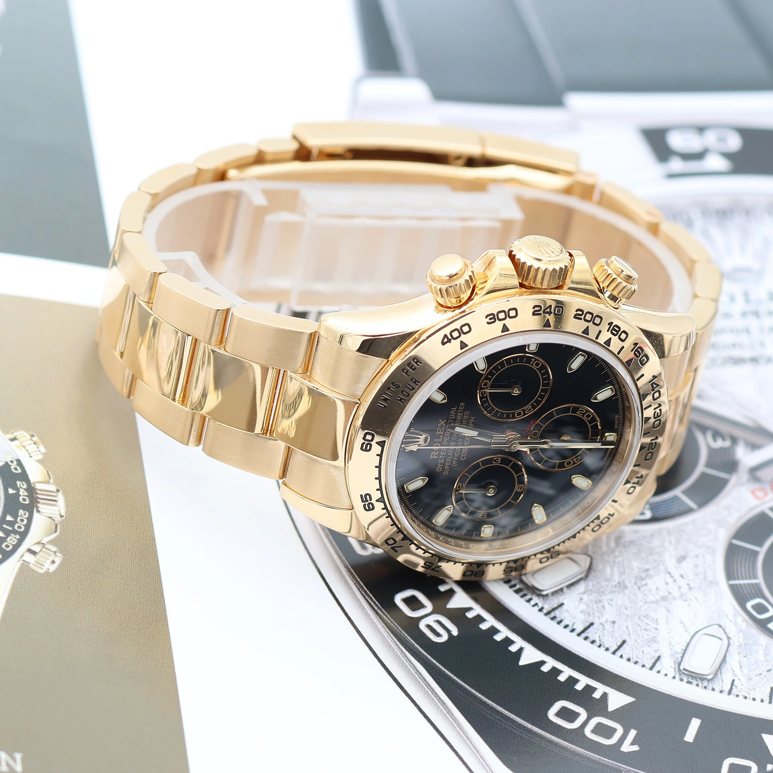Rolex Daytona ref. 116508 - Black dial -  18K Yellow Gold - Full Set - Image 11