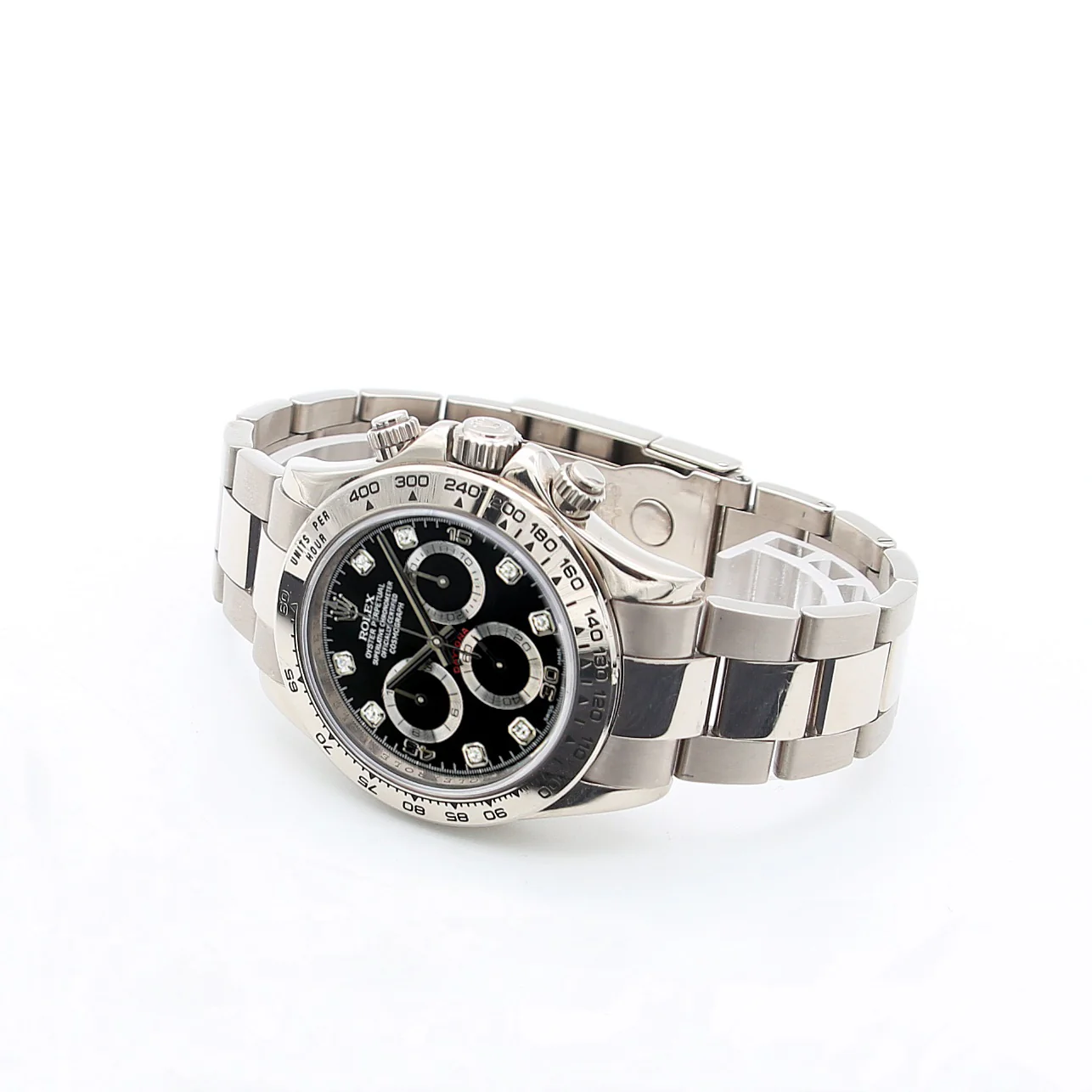Rolex Daytona ref. 116509 - Black Dial with Diamonds - Full Set - Image 2