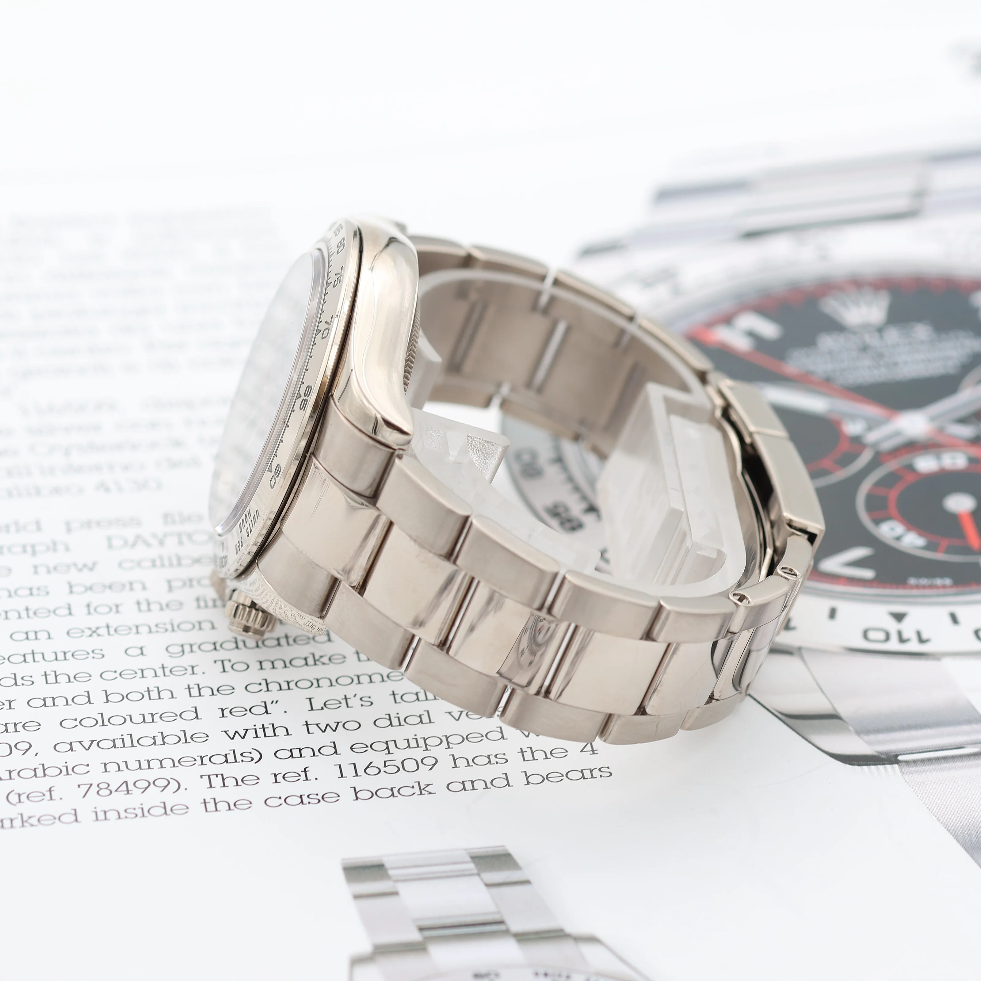 Rolex Daytona ref. 116509 - Black Racing with red hands Dial - Full Set - Image 12