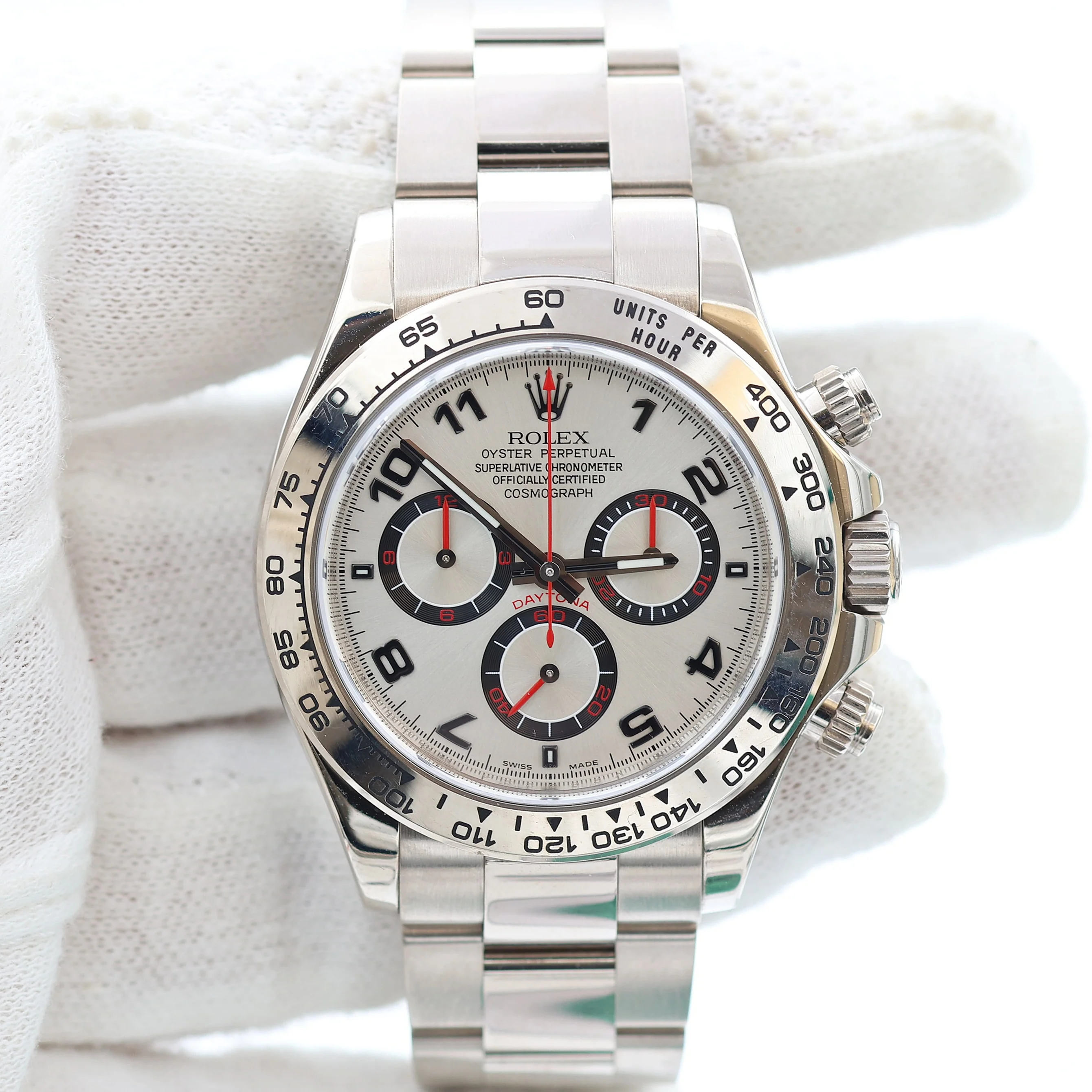 Rolex Daytona ref. 116509 - Silver Racing Dial - Full Set - Image 5