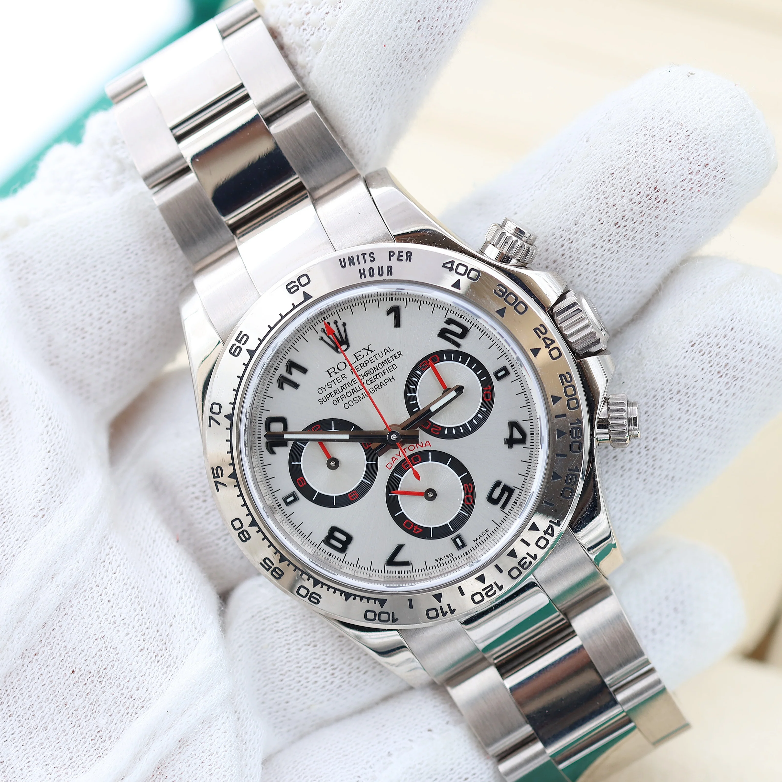 Rolex Daytona ref. 116509 - Silver Racing Dial - Full Set - Image 9