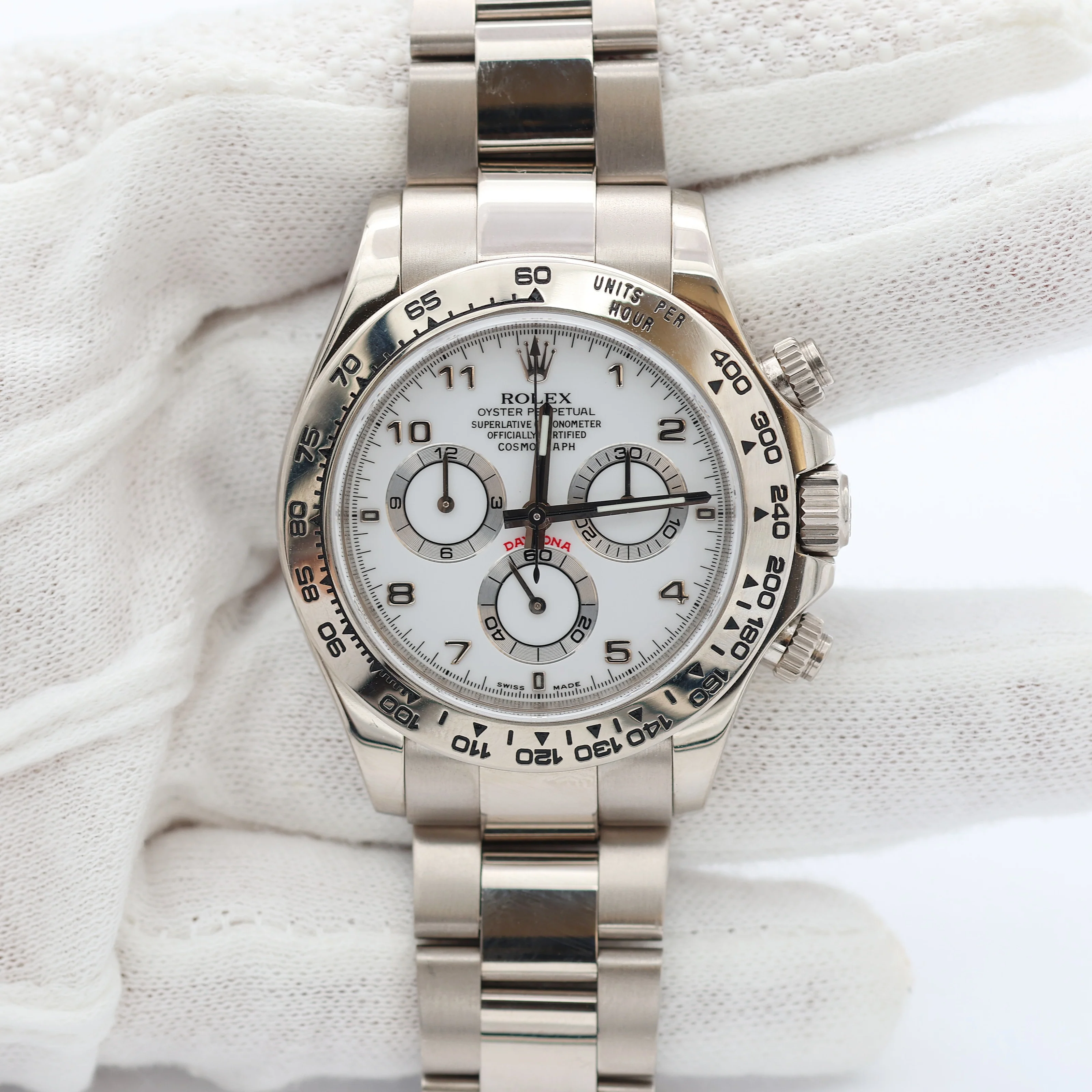 Rolex Daytona ref. 116509 - White Arabic Dial - Full Set - Image 7
