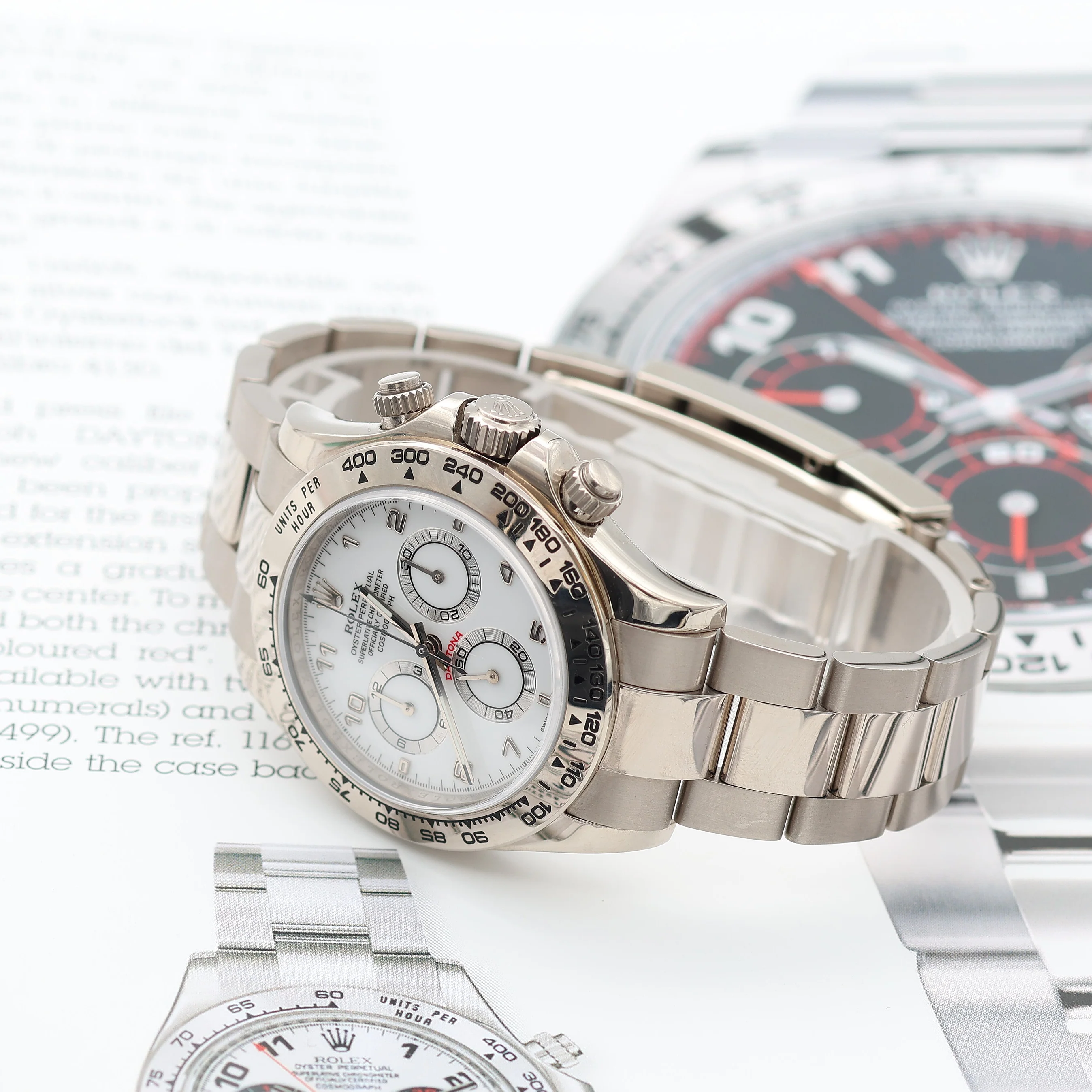 Rolex Daytona ref. 116509 - White Arabic Dial - Full Set - Image 9