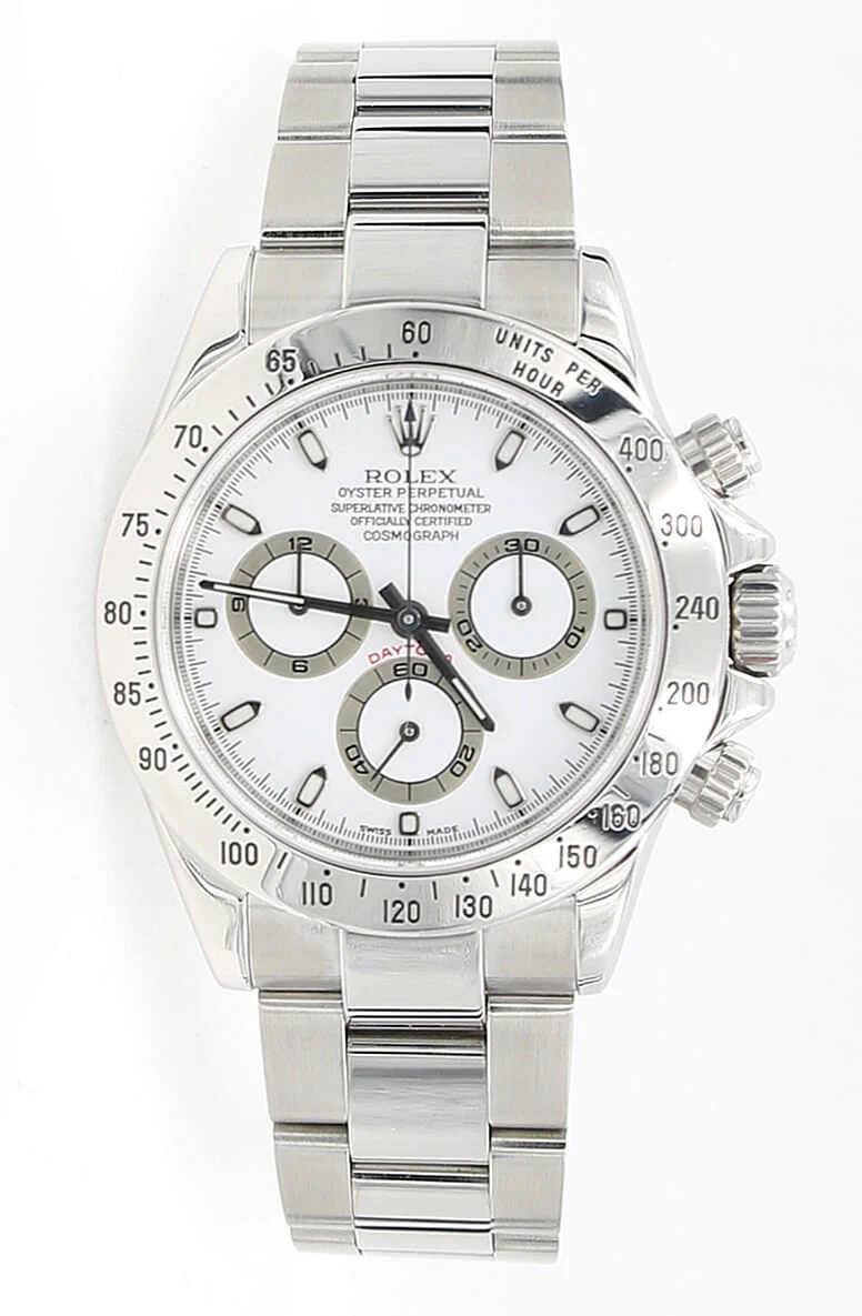 Rolex Daytona ref. 116520 White Dial - Full Set - Image 4
