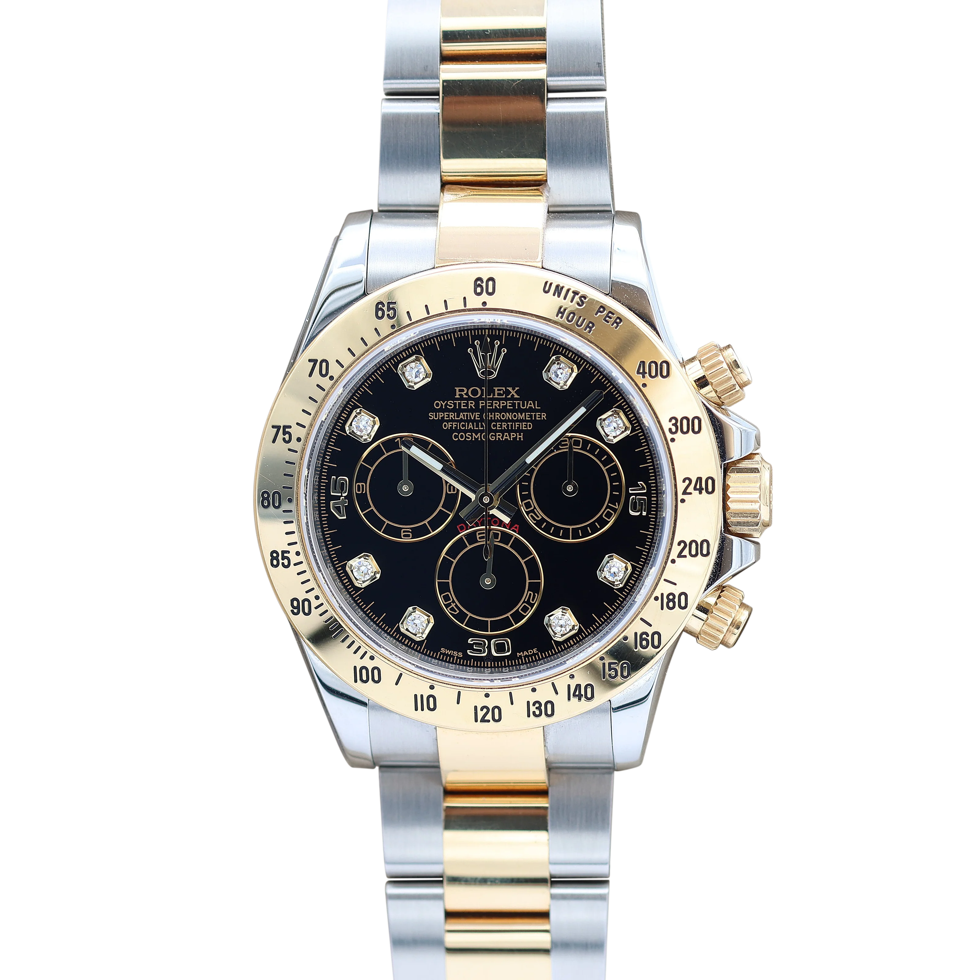 Rolex Daytona ref. 116523 Black Diamonds dial - Full Set