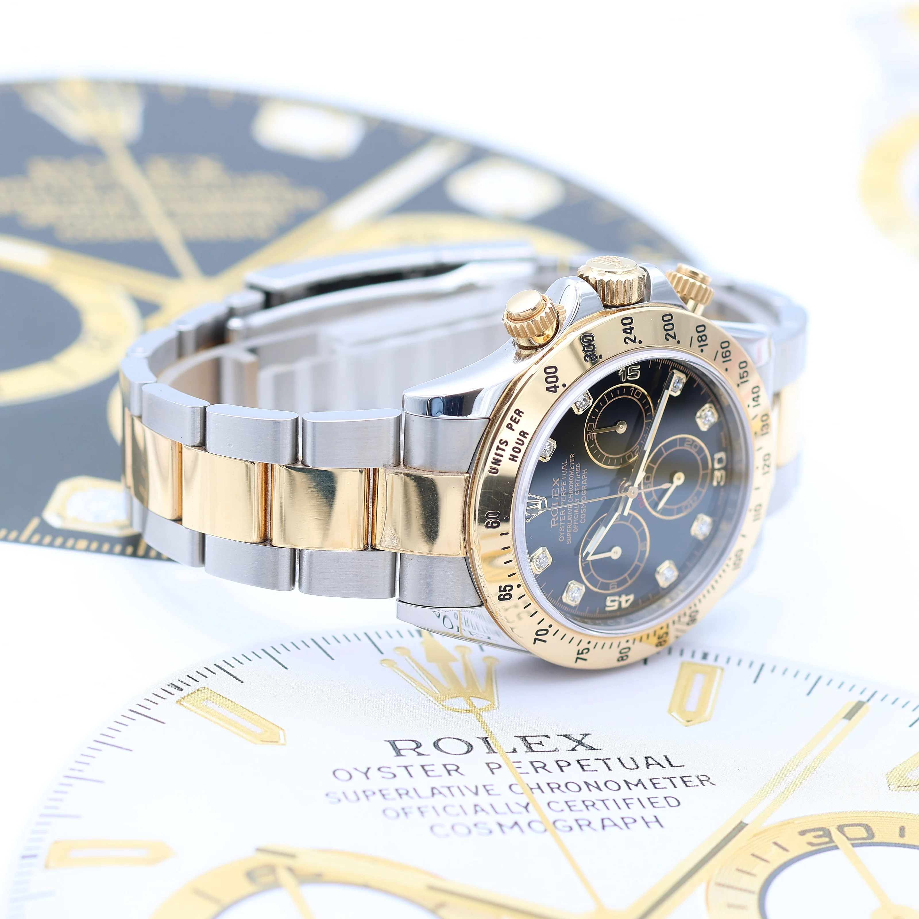 Rolex Daytona ref. 116523 Black Diamonds dial - Full Set - Image 6