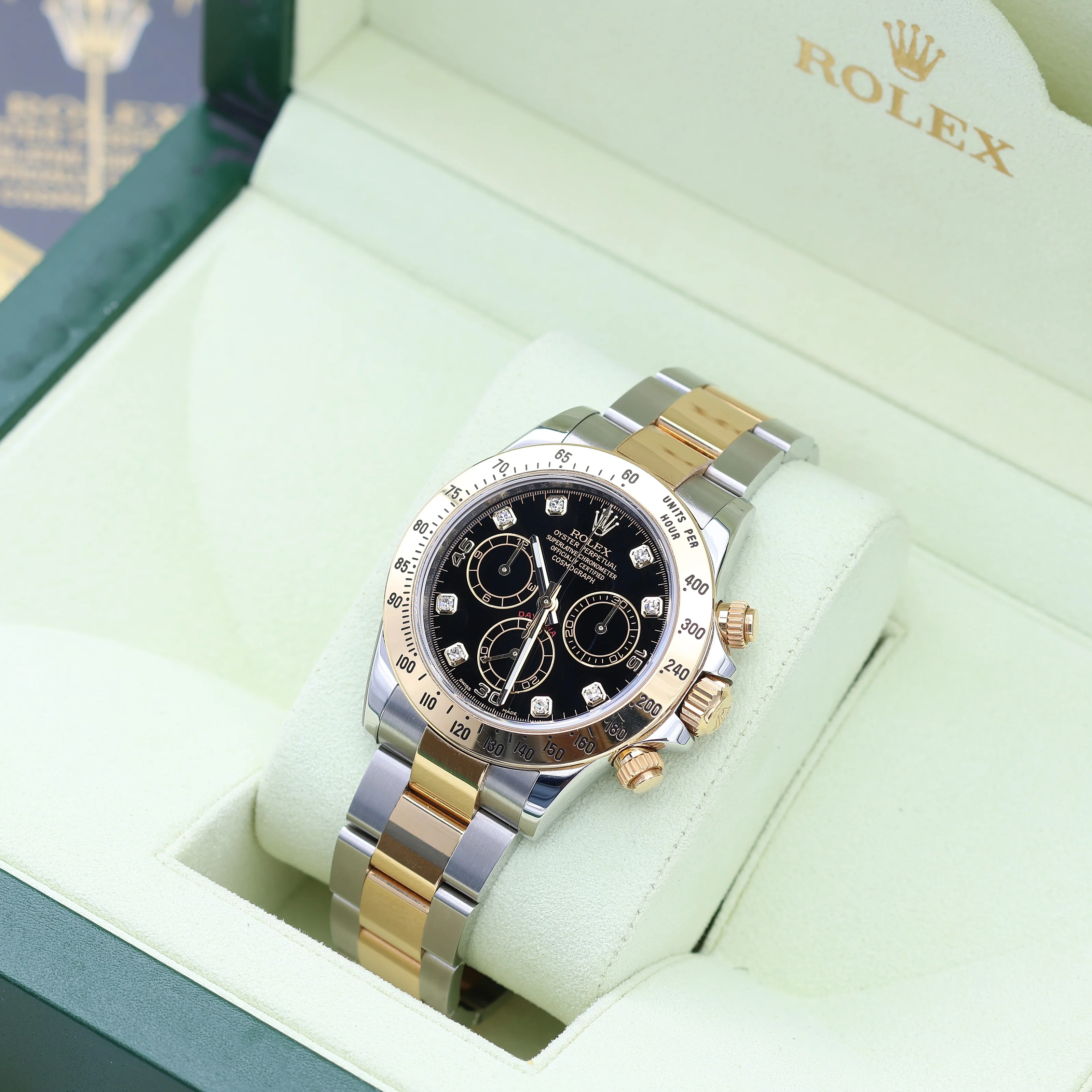 Rolex Daytona ref. 116523 Black Diamonds dial - Full Set - Image 8