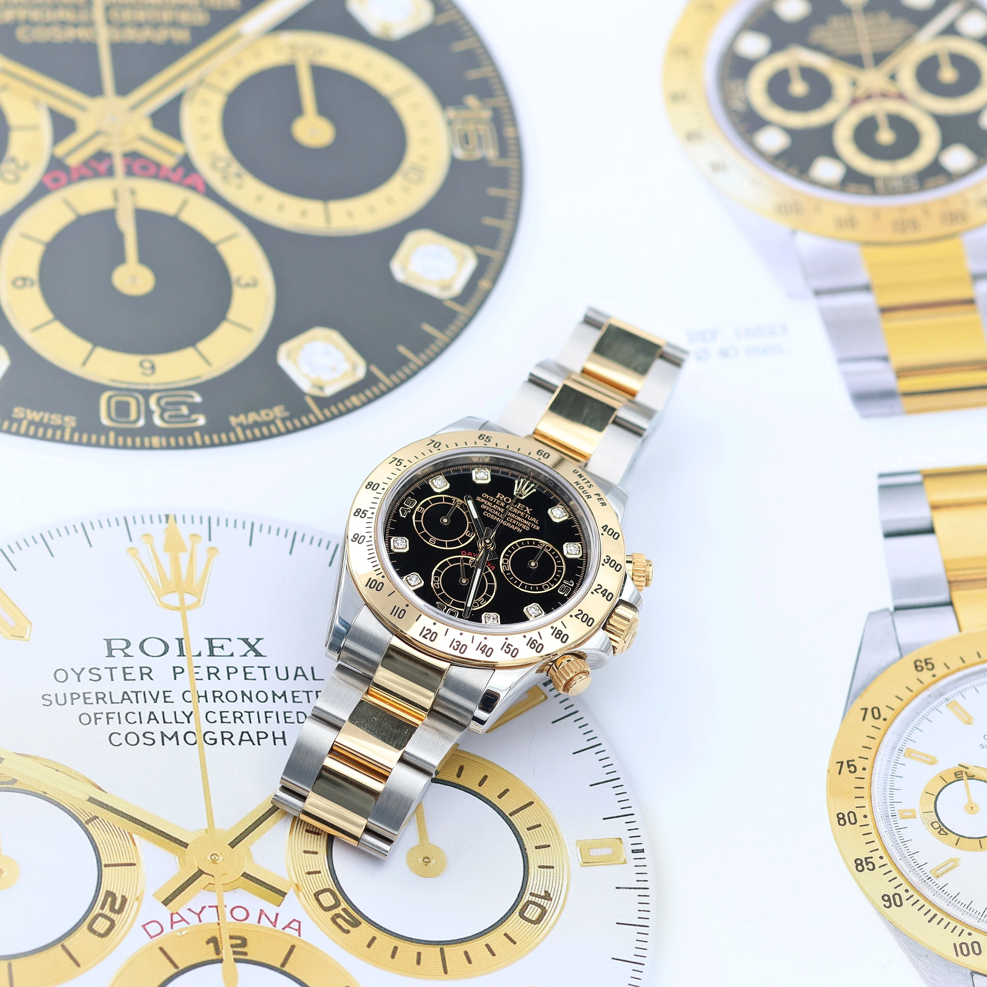 Rolex Daytona ref. 116523 Black Diamonds dial - Full Set - Image 9
