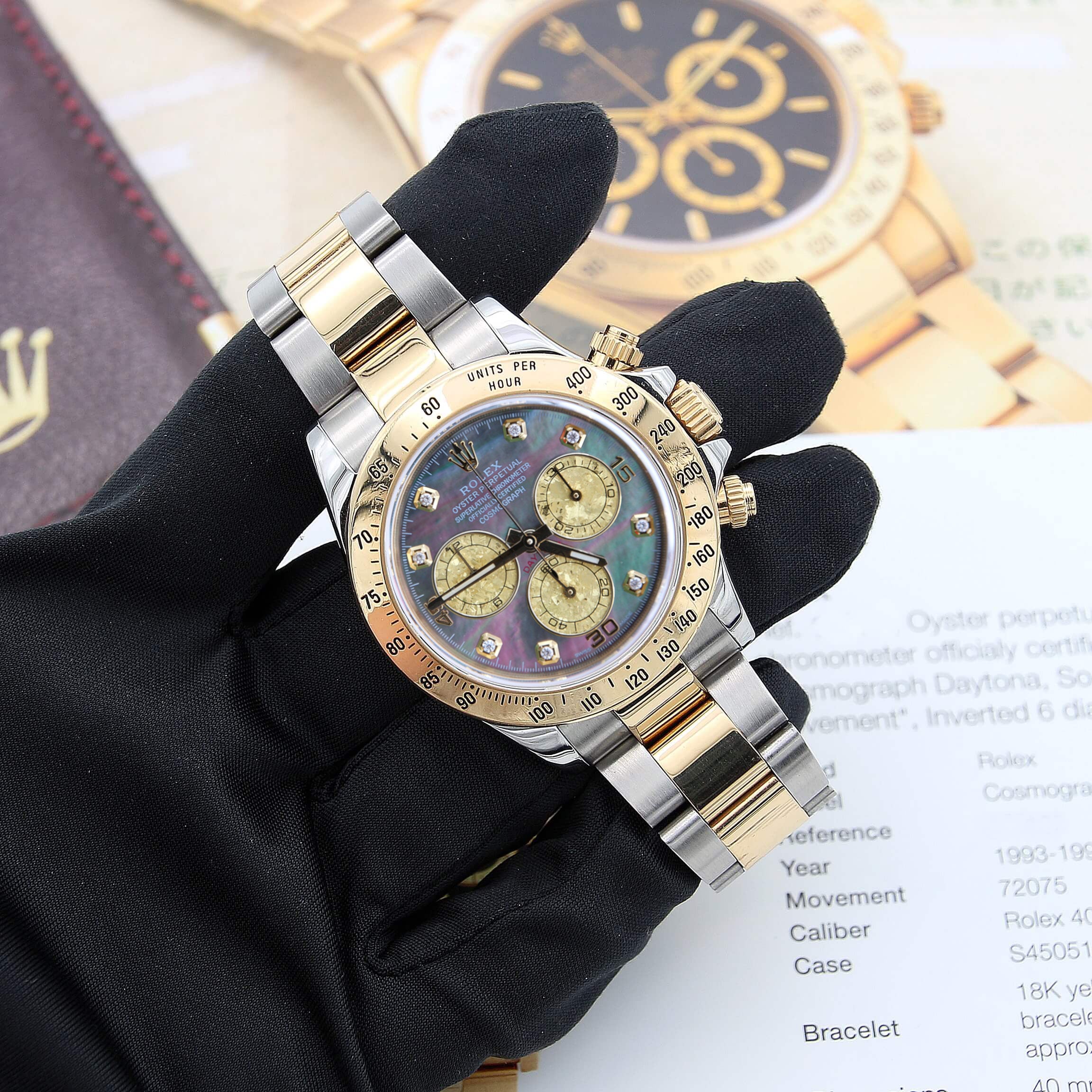 Rolex Daytona ref. 116523 Crystal dial - Full Set - Image 4