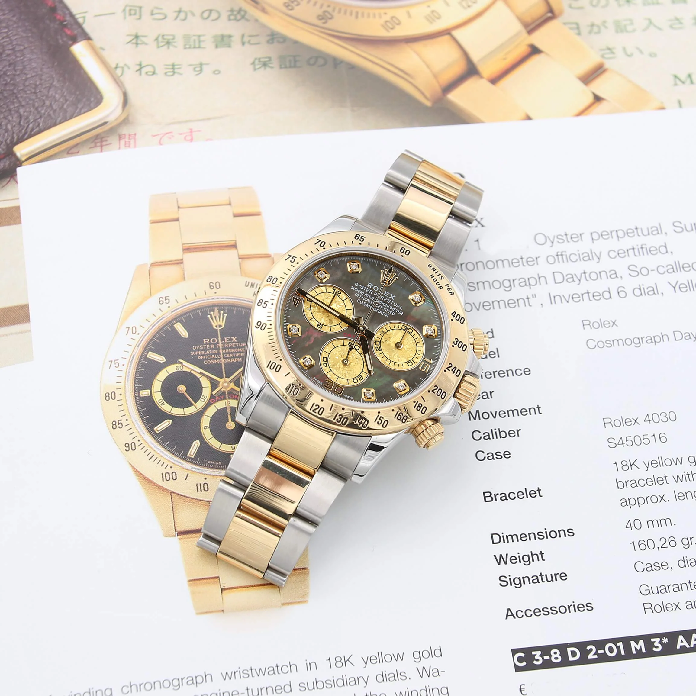 Rolex Daytona ref. 116523 Crystal dial - Full Set - Image 5