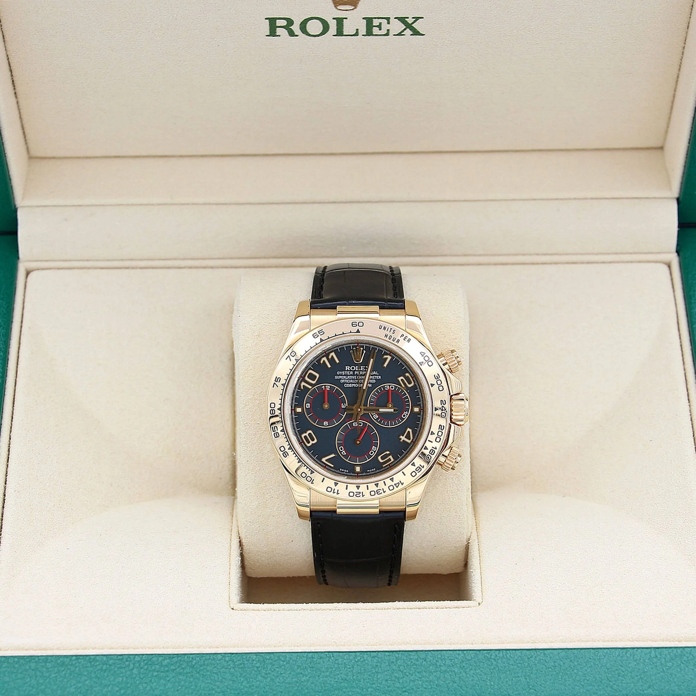 Rolex Daytona ref. 116518 - Blue Racing - Full Set - Image 3