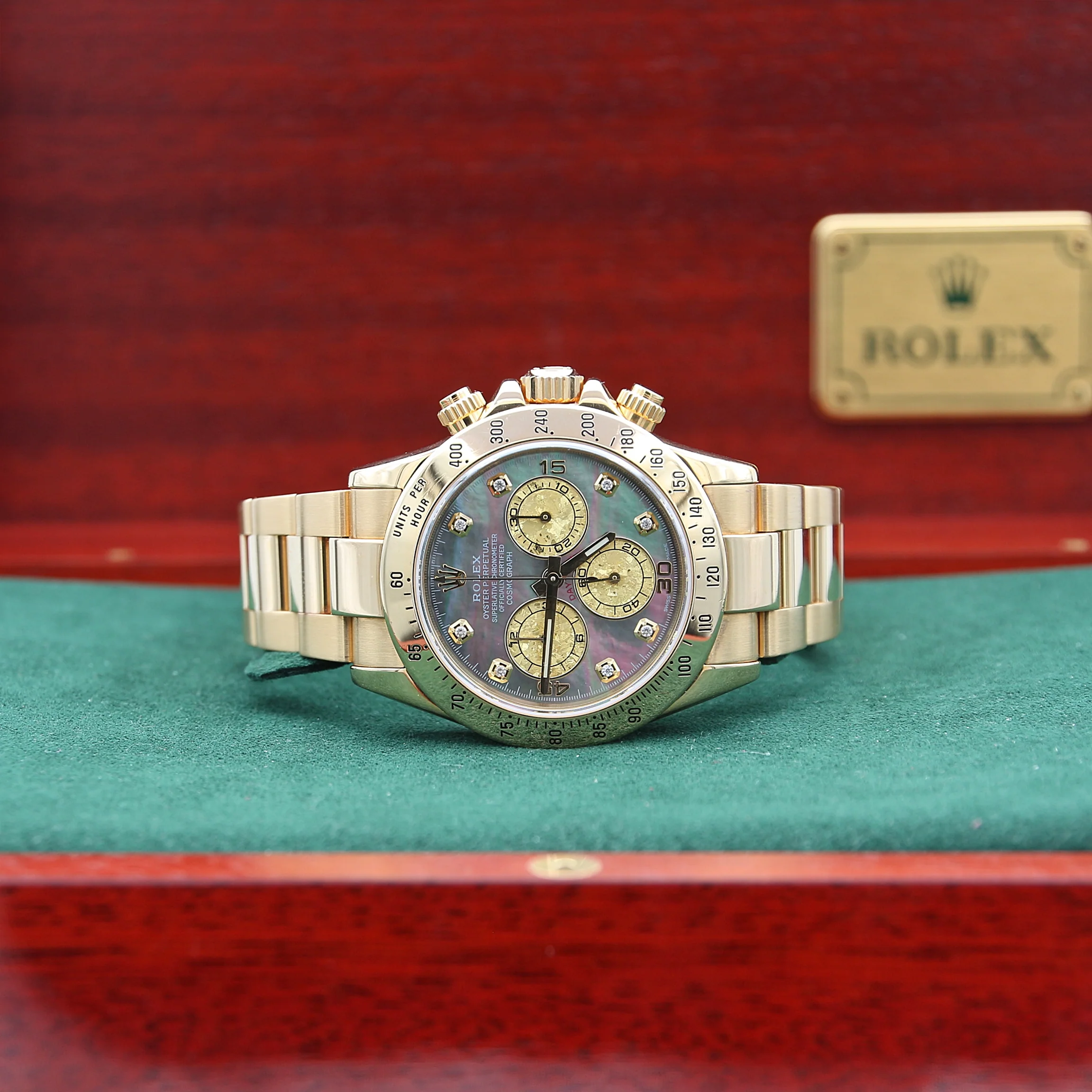 Rolex Daytona ref. 116528 Crystal Gold dial - Full Set - Image 2