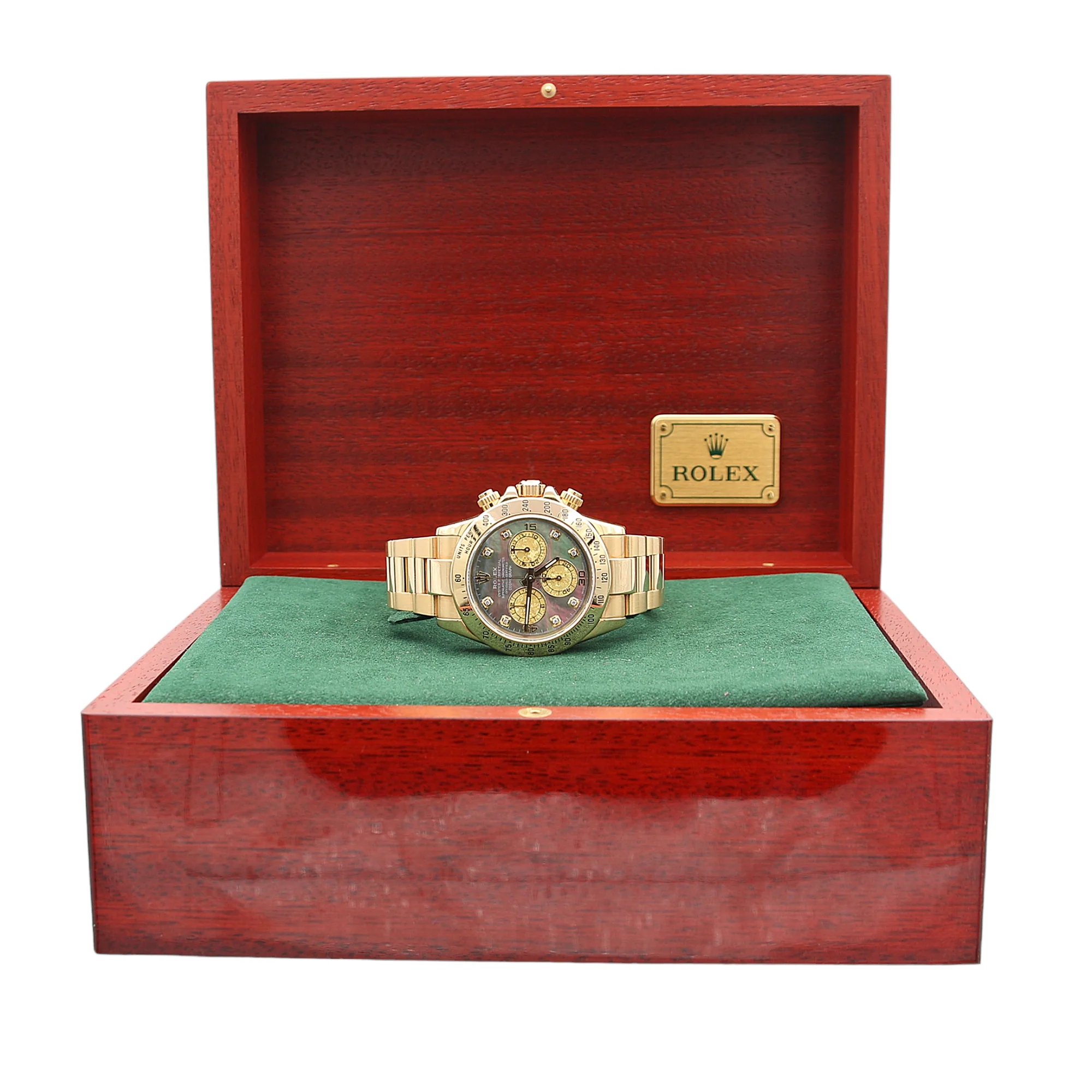 Rolex Daytona ref. 116528 Crystal Gold dial - Full Set - Image 3