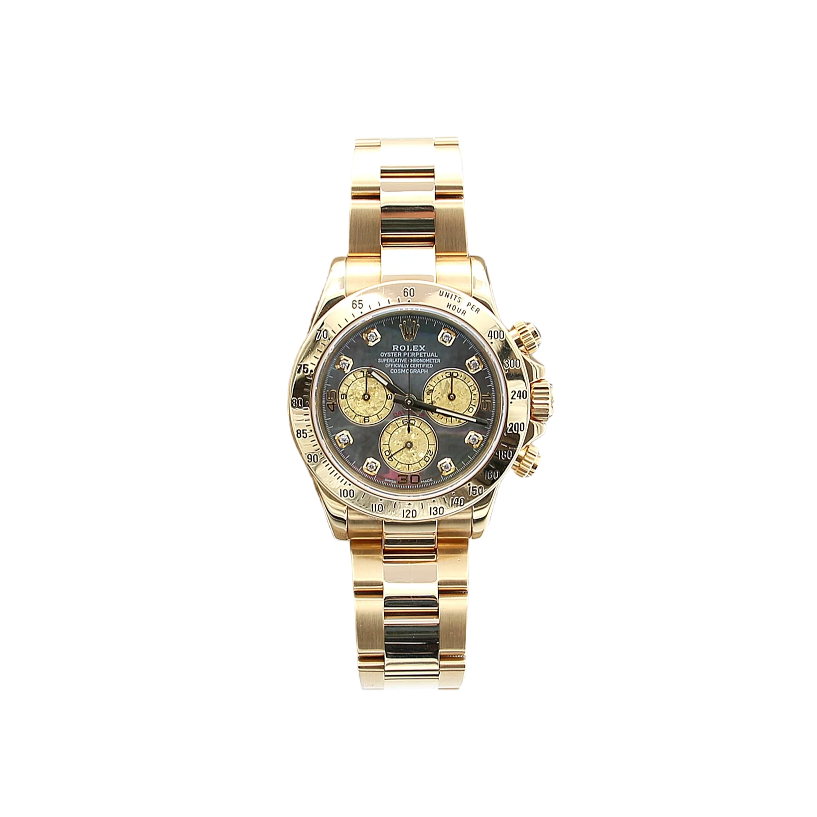Rolex Daytona ref. 116528 Crystal Gold dial - Full Set - Image 4