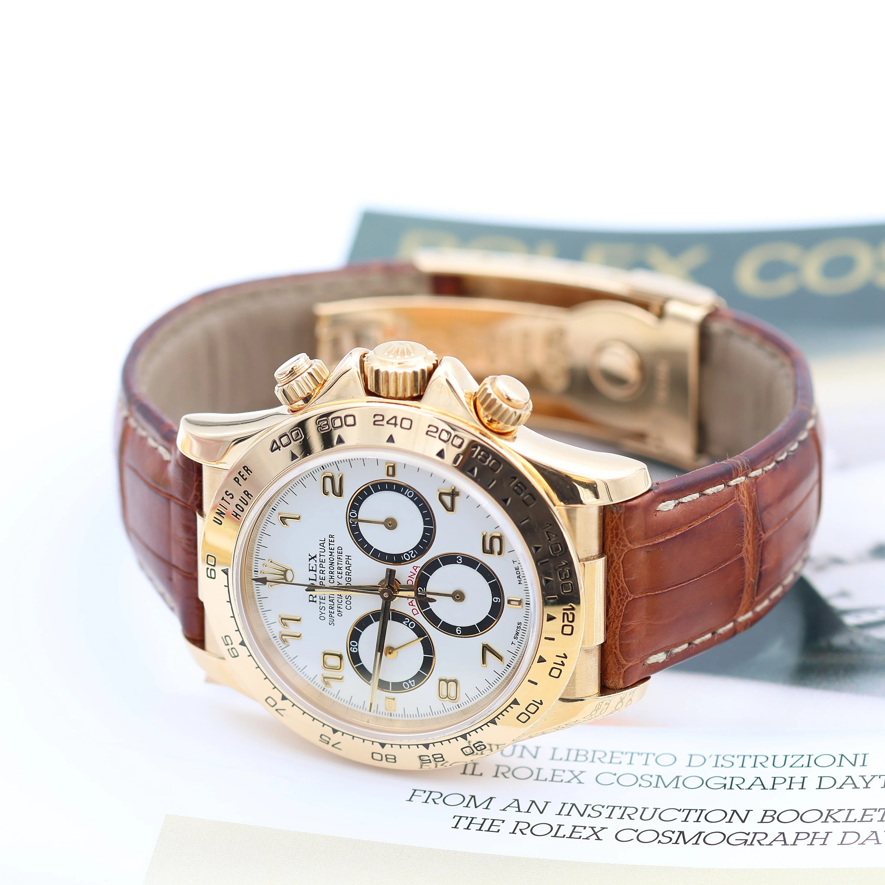 ON SALE: Rolex Daytona ref. 16518 - White Arab Dial - Image 10