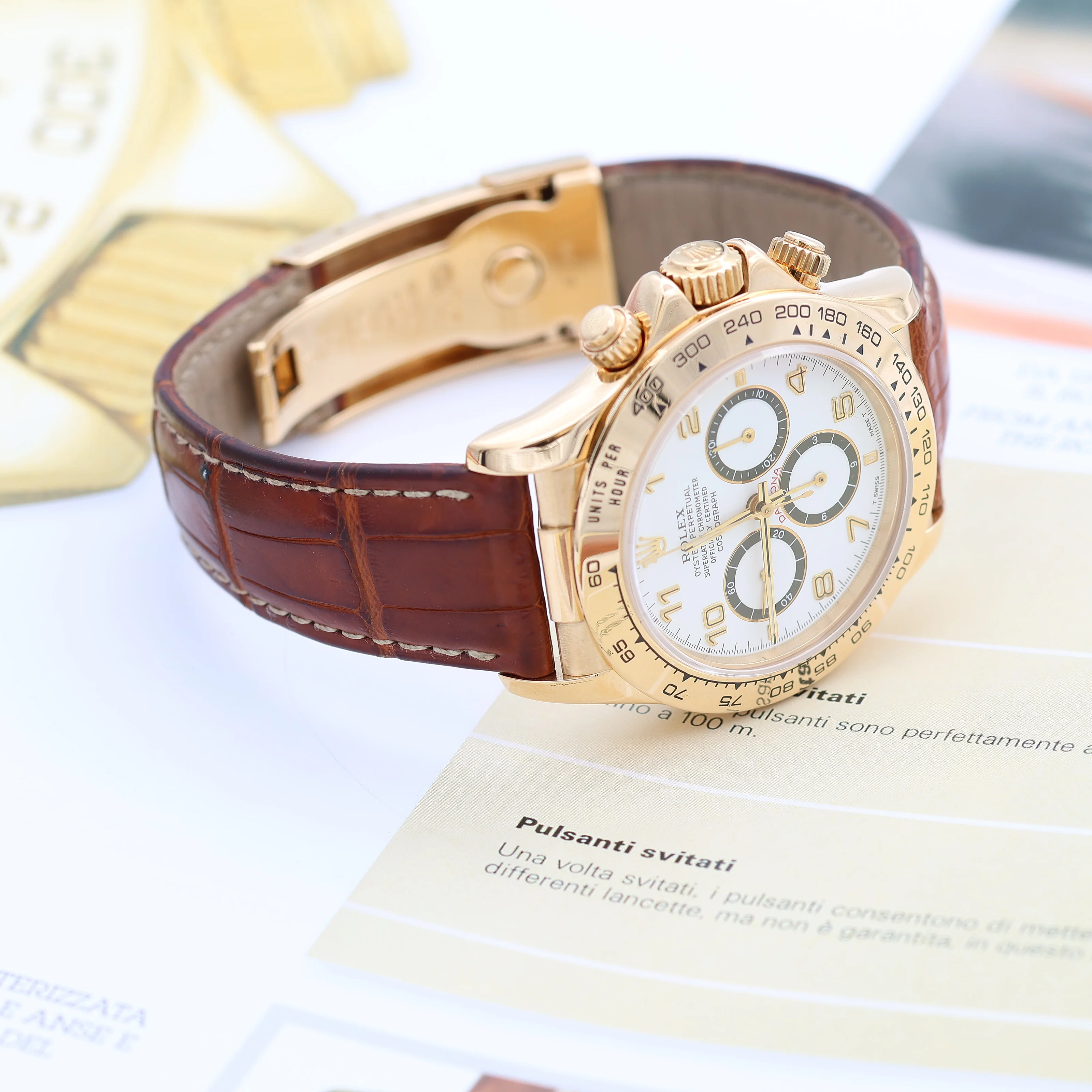 ON SALE: Rolex Daytona ref. 16518 - White Arab Dial - Image 11