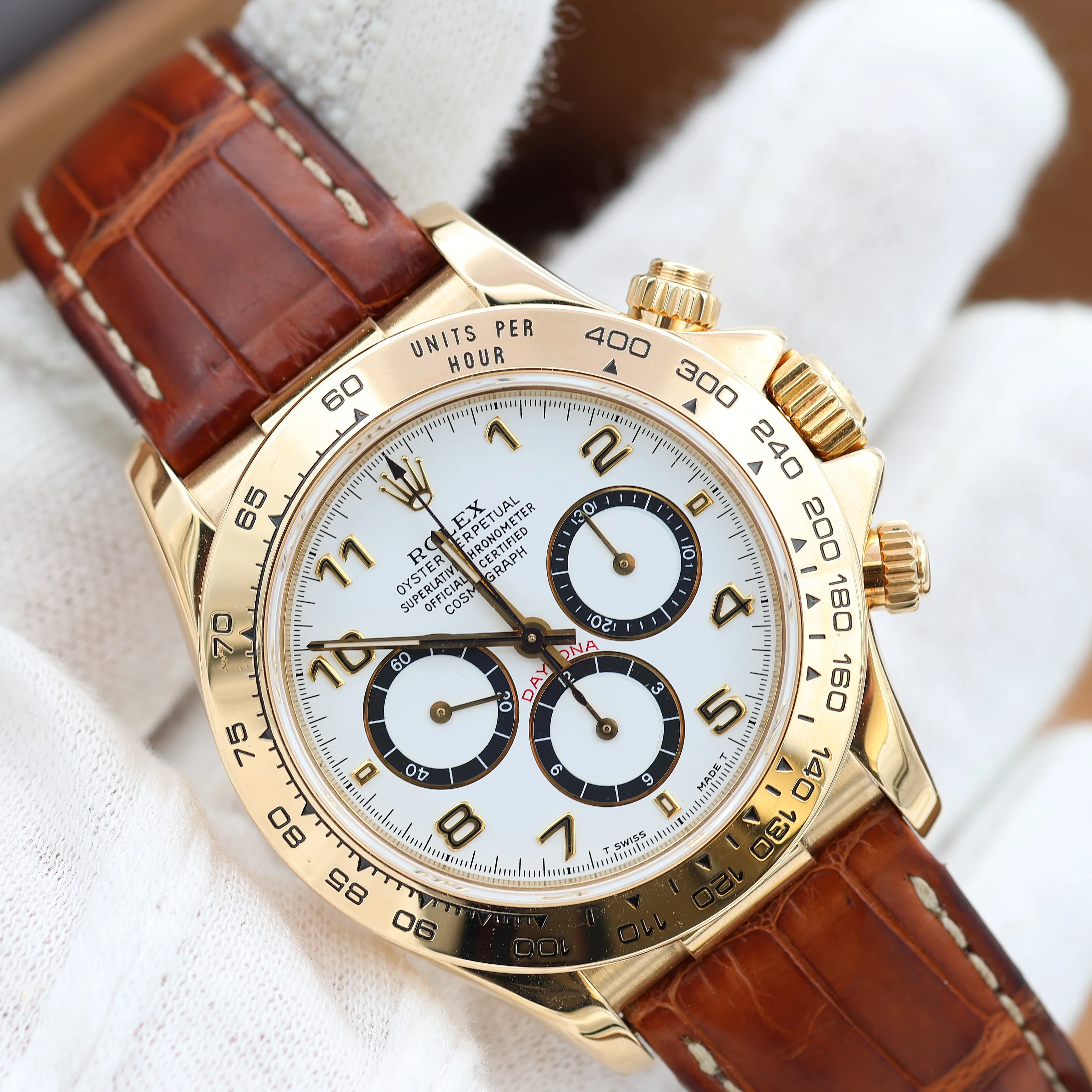 ON SALE: Rolex Daytona ref. 16518 - White Arab Dial - Image 6