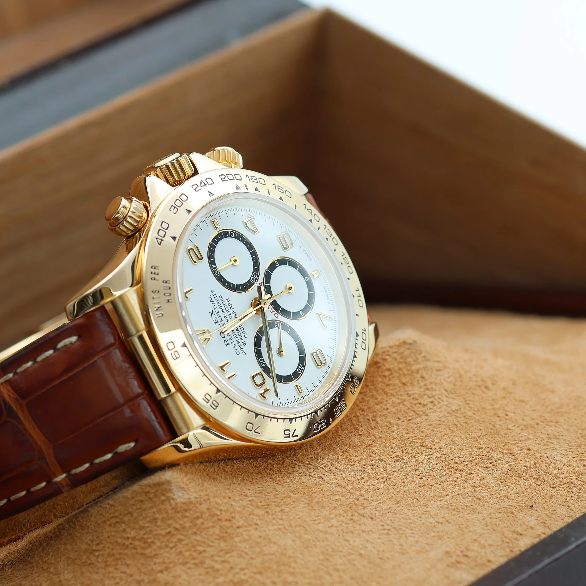 ON SALE: Rolex Daytona ref. 16518 - White Arab Dial - Image 7