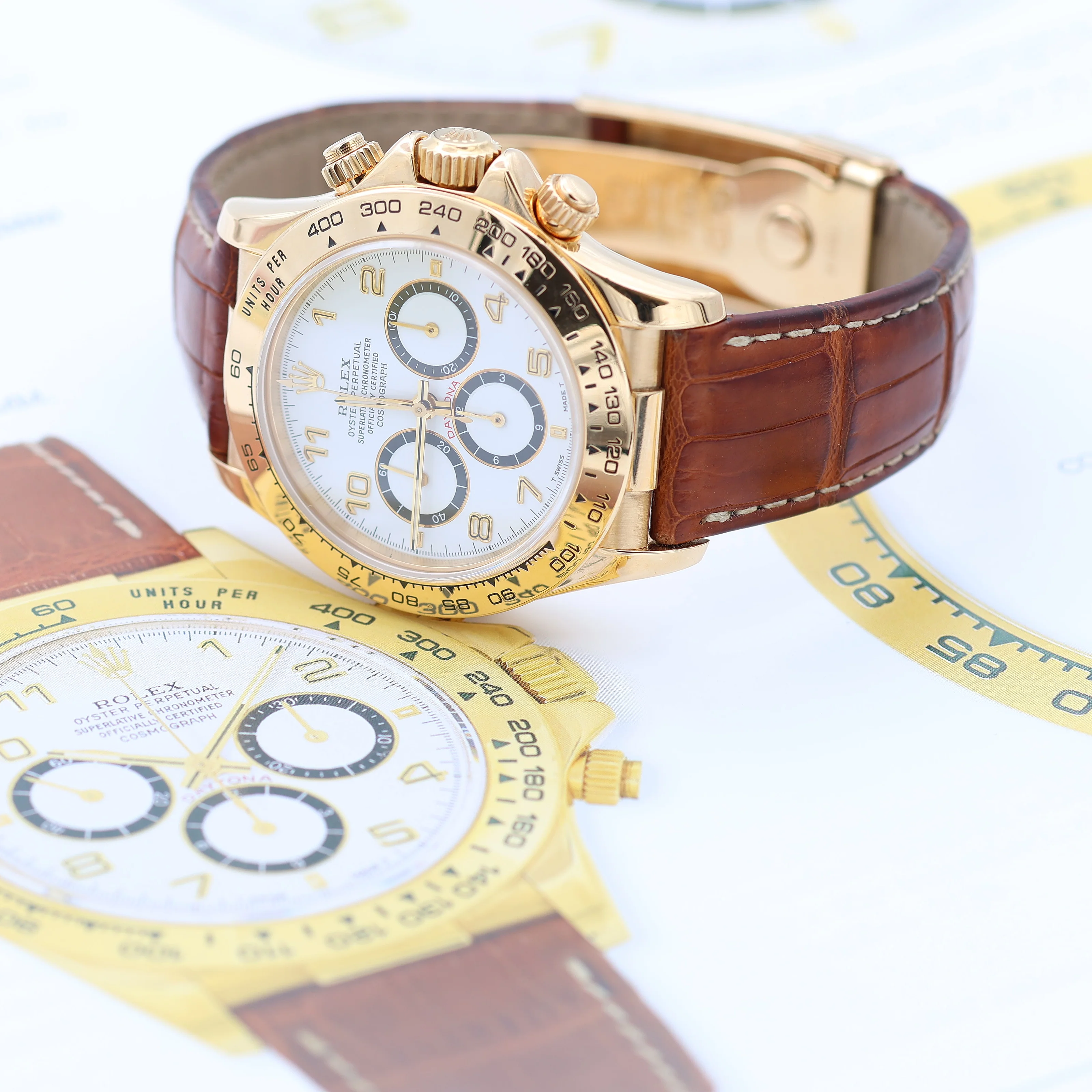 ON SALE: Rolex Daytona ref. 16518 - White Arab Dial - Image 9