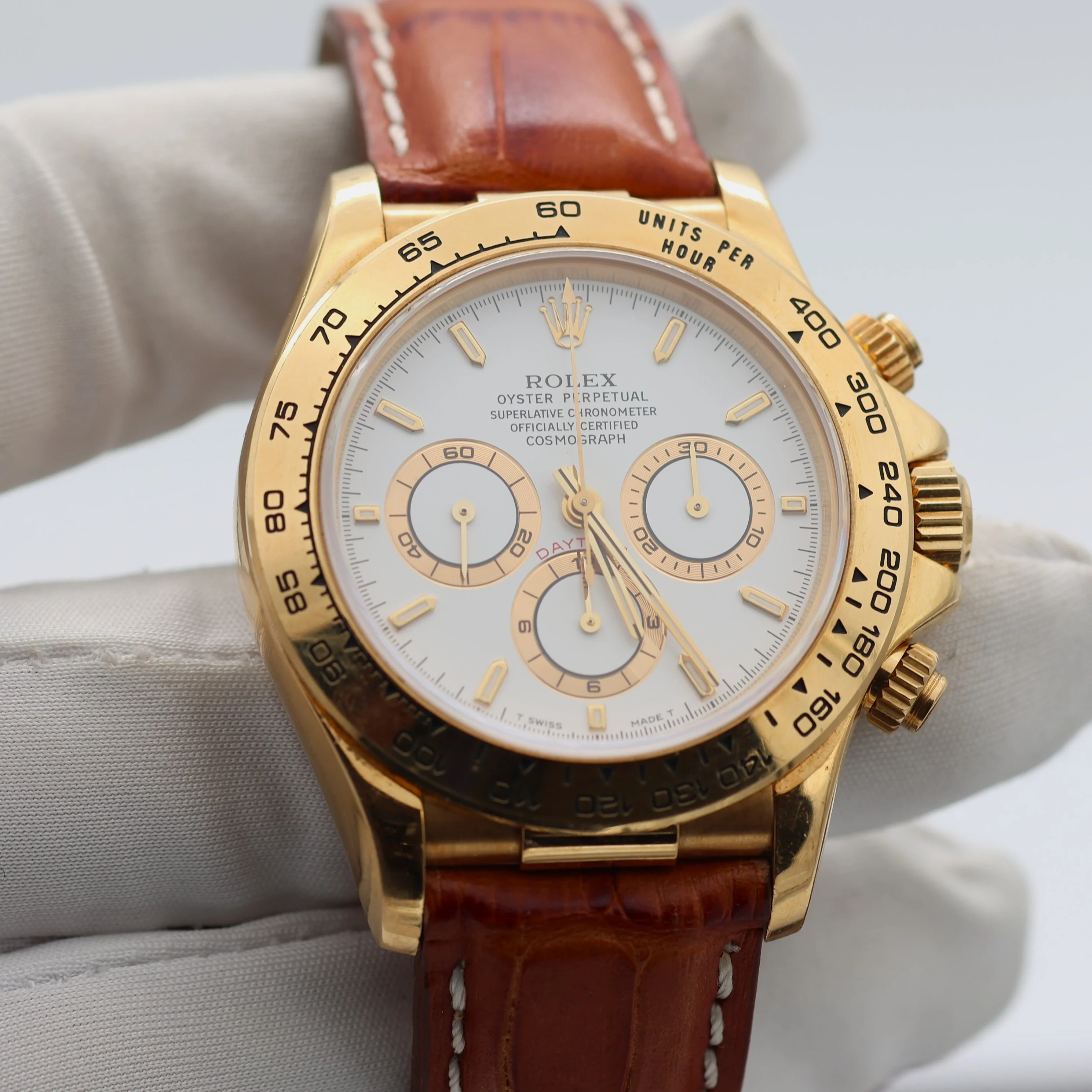 Rolex Daytona ref. 16518 - White Dial - Full Set - Image 4