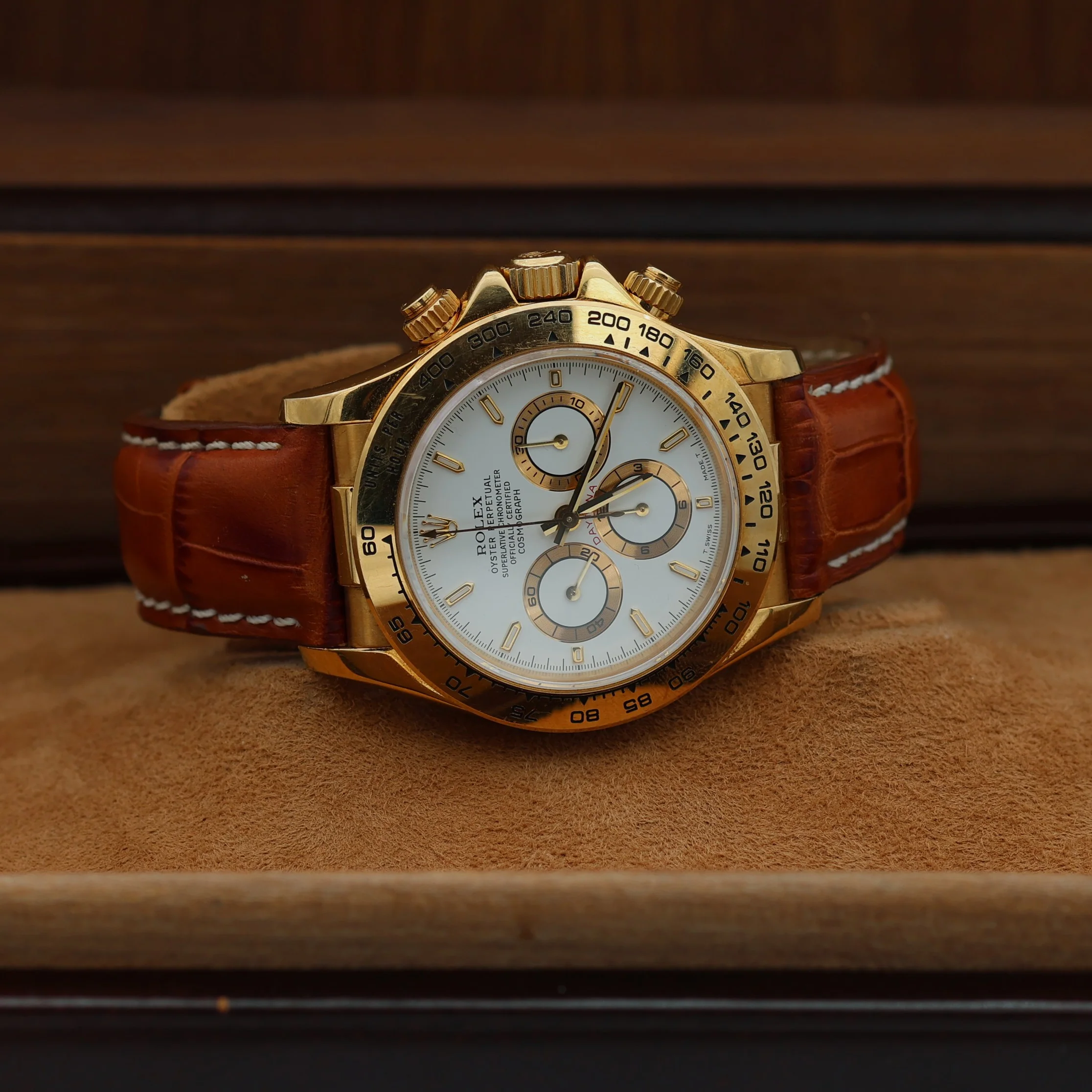 Rolex Daytona ref. 16518 - White Dial - Full Set - Image 7
