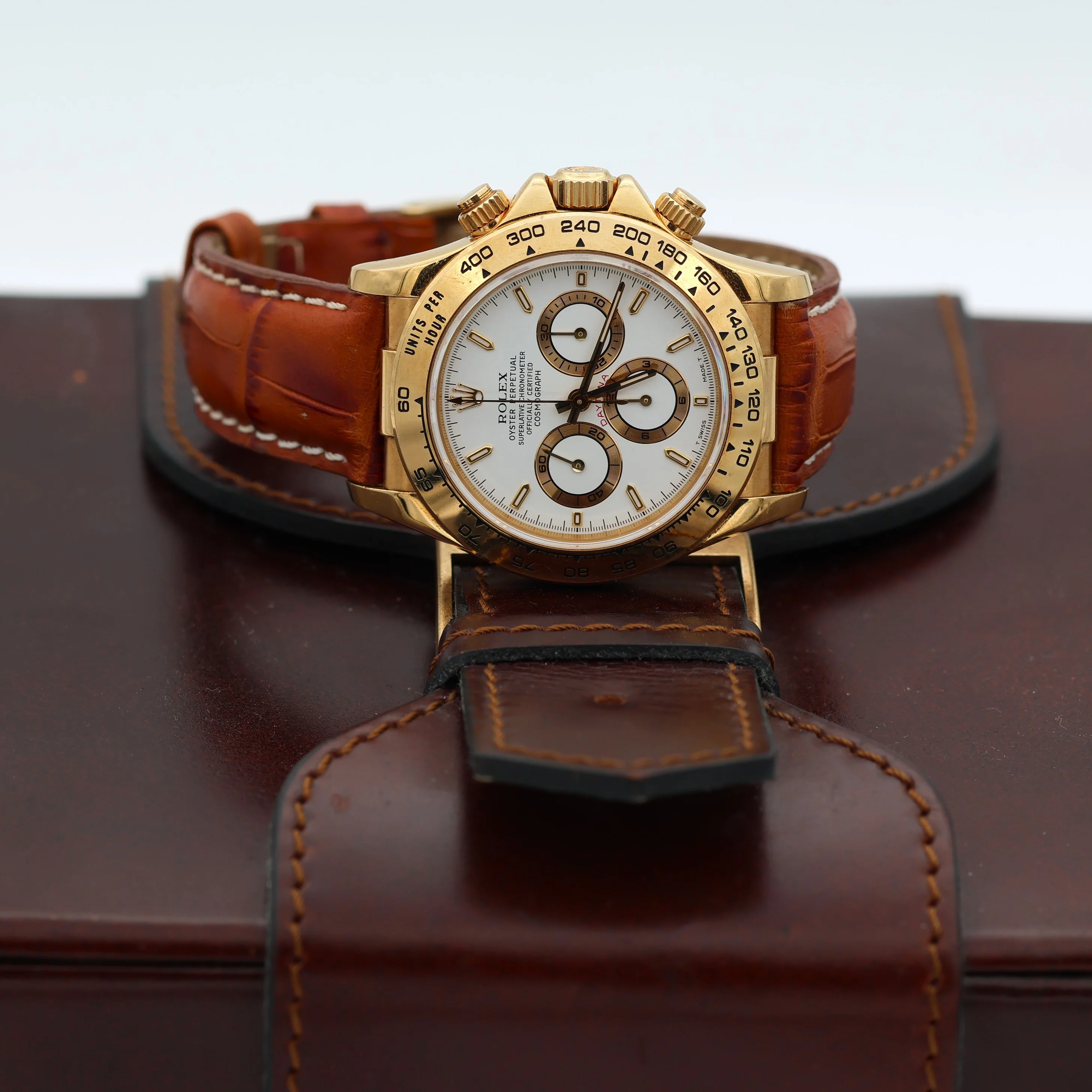 Rolex Daytona ref. 16518 - White Dial - Full Set - Image 9