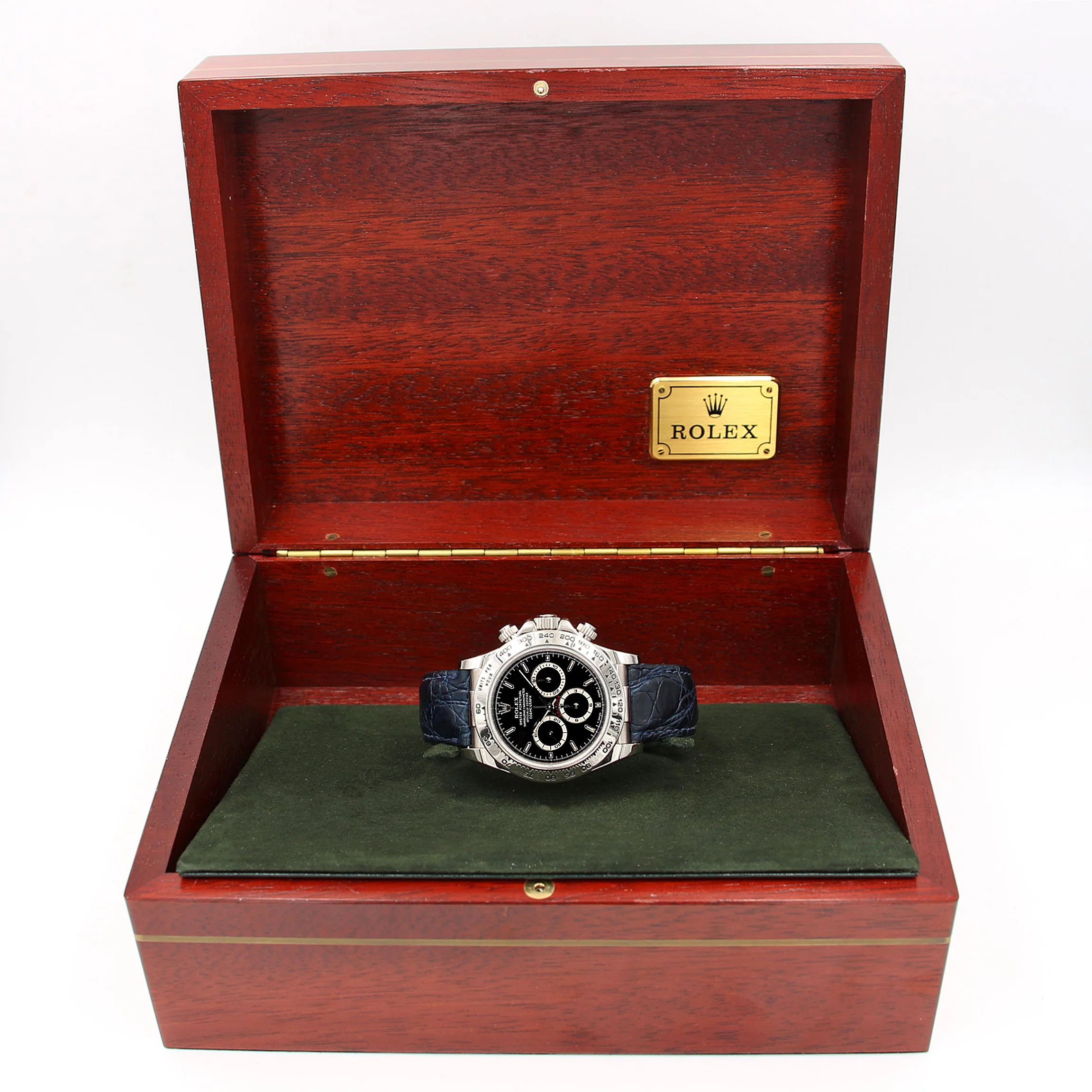 Rolex Daytona ref. 16519 18K - Black Dial - Full Set - Image 2
