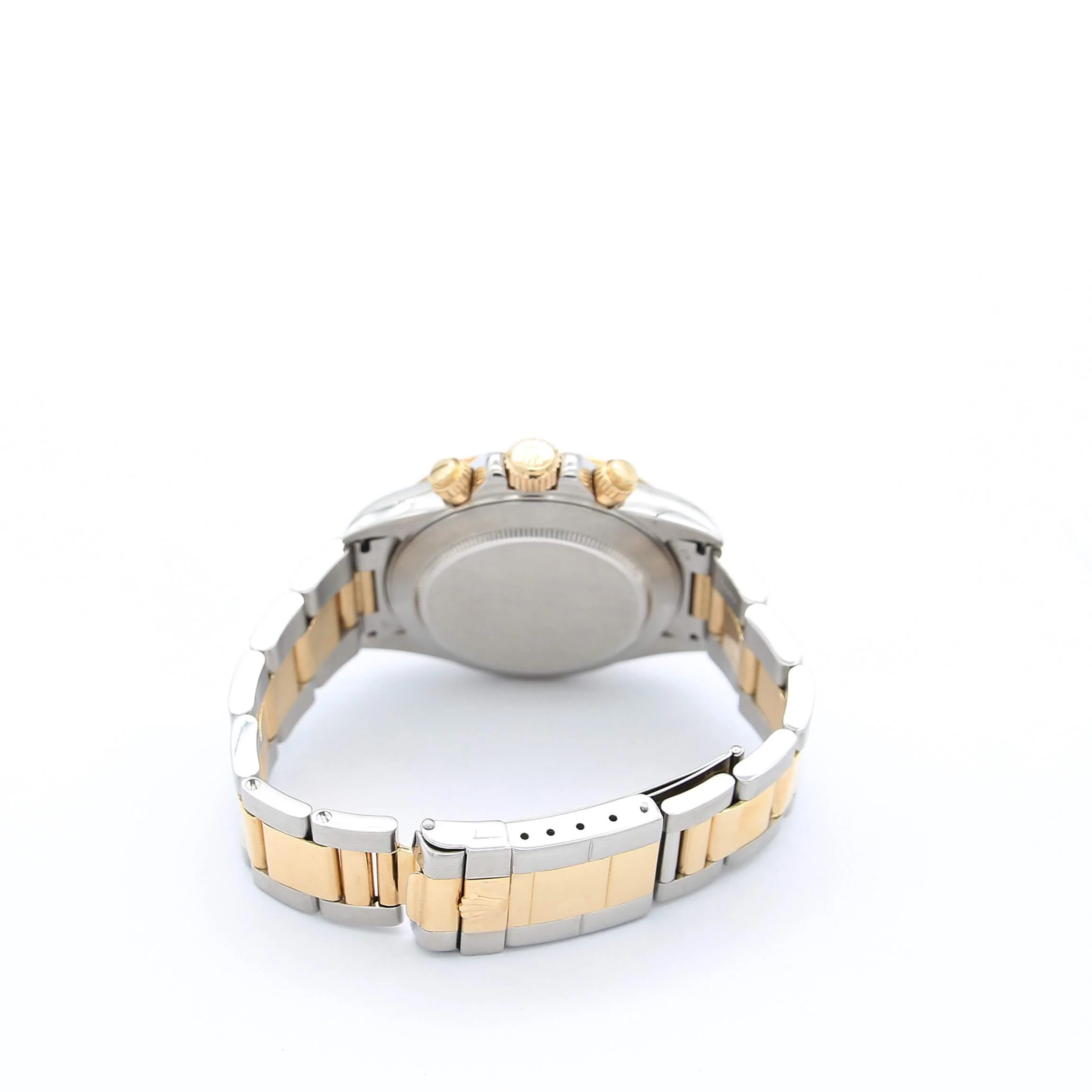 Rolex Daytona ref. 16523 Steel and Gold Champagne Dial with Diamonds Oyster Bracelet - Full Set - Image 6