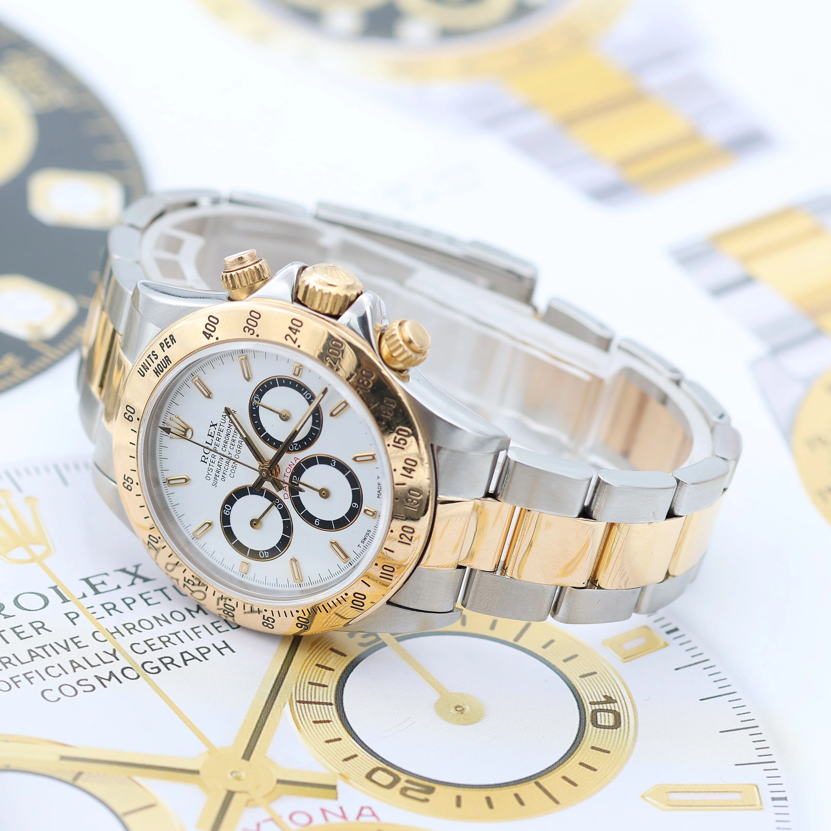 Rolex Daytona ref. 16523 - White Dial Black Subs - Image 5