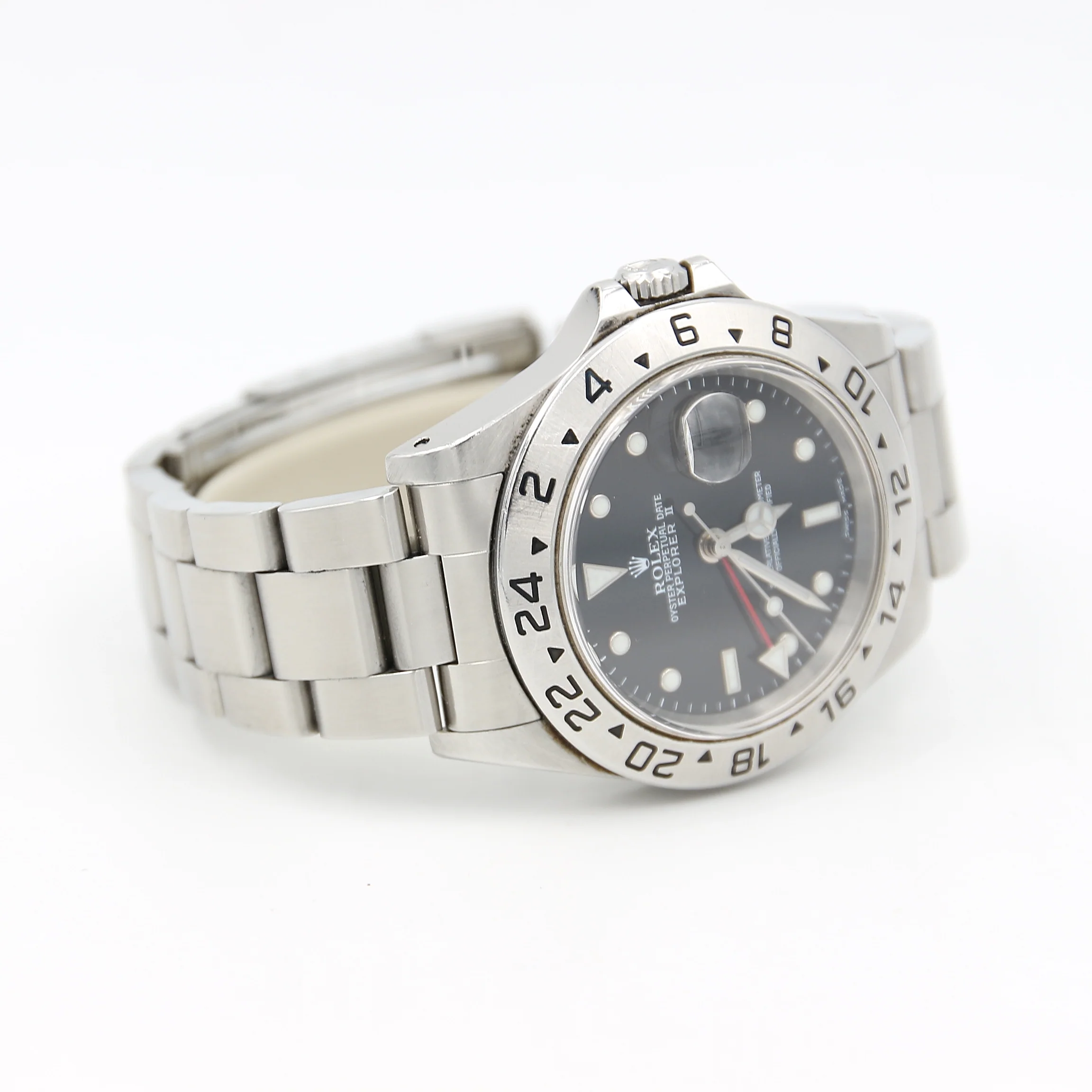 Rolex Explorer II ref. 16570 Black Dial Oyster Bracelet - Full Set - Image 6