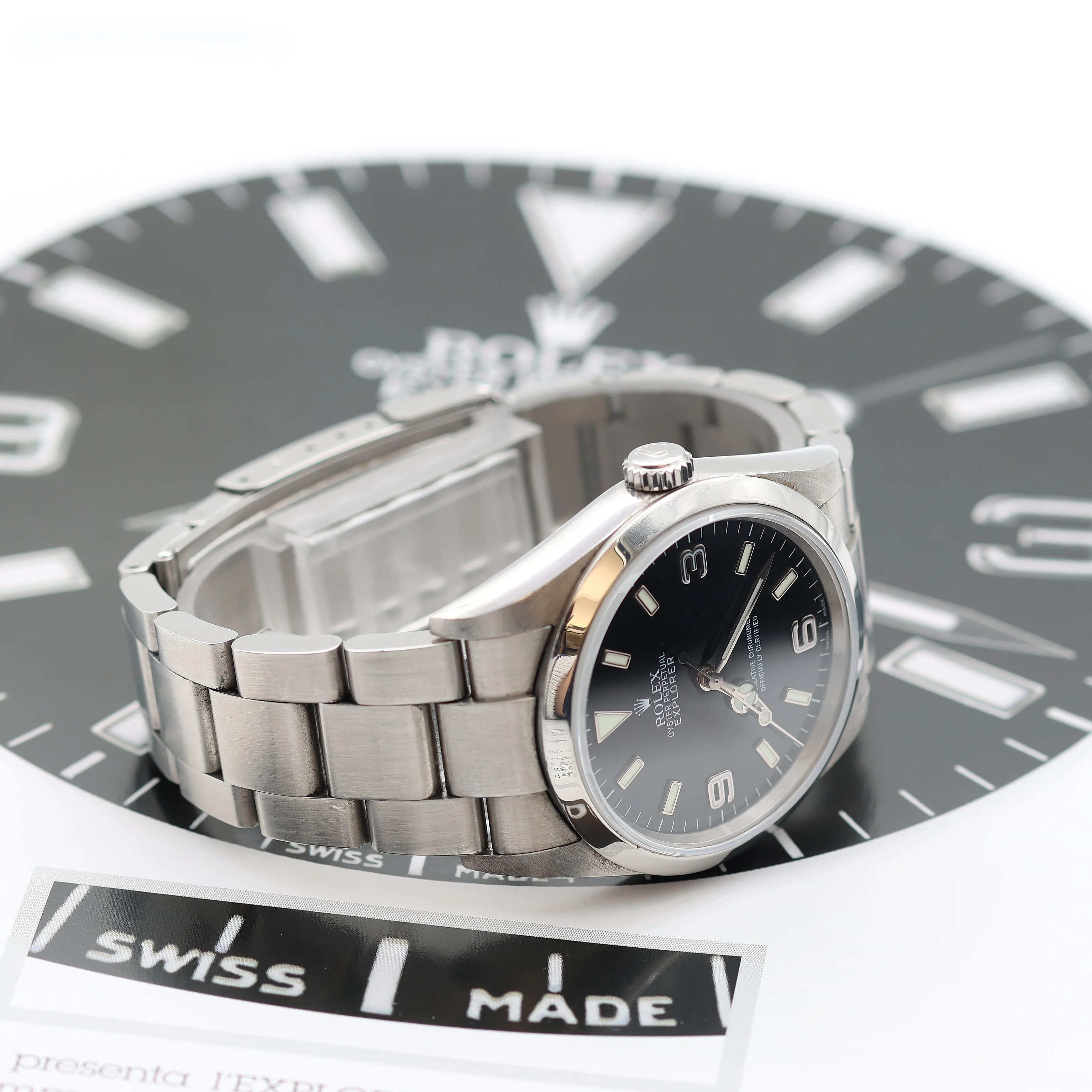 Role Explorer ref. 114270 Oyster bracelet - Full Set - Image 4
