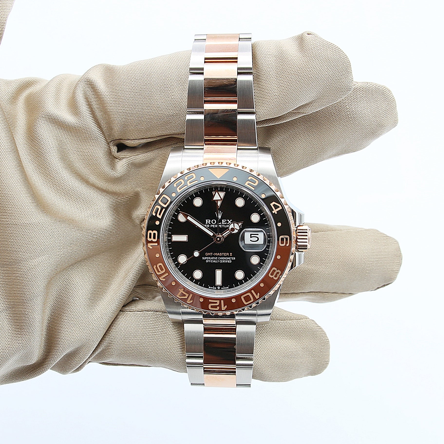 Rolex GMT-Master II 126711CHNR Root Beer - Steel/Rose Gold - Full Set - Image 12
