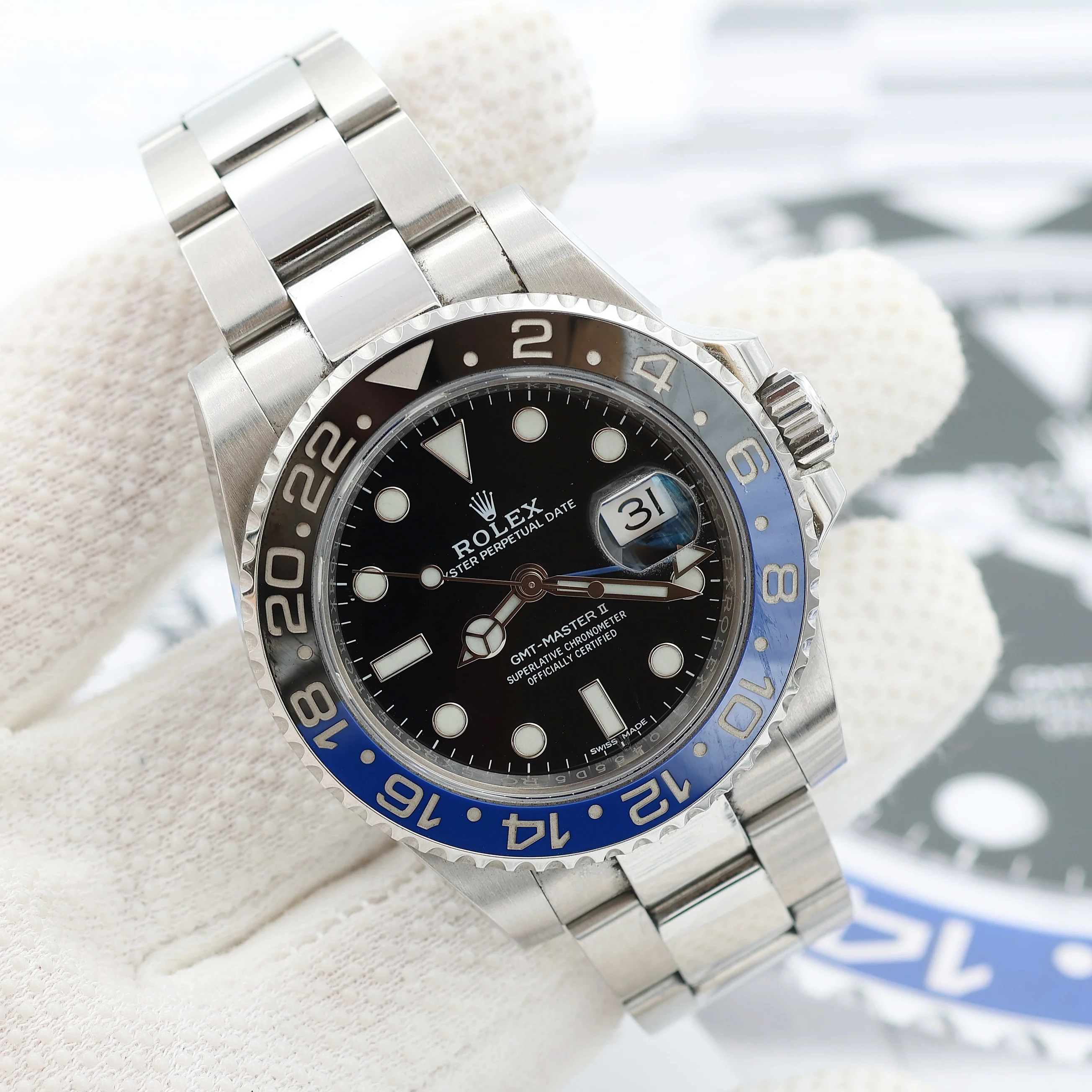 Rolex GMT Master II ref. 116710BLNR (Batman) - Full Set - Image 11