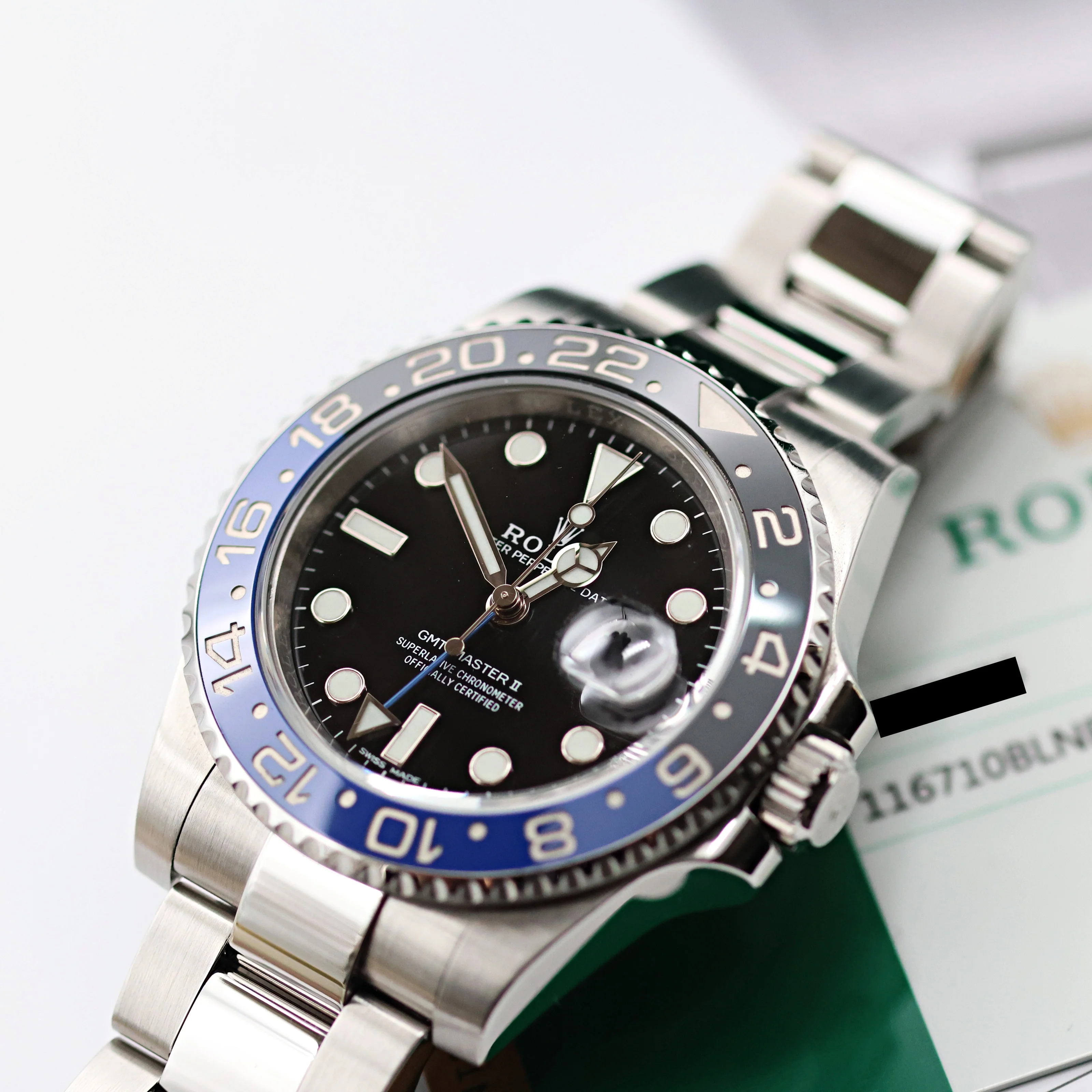 Rolex GMT Master II ref. 116710BLNR (Batman) - Full Set - Image 12